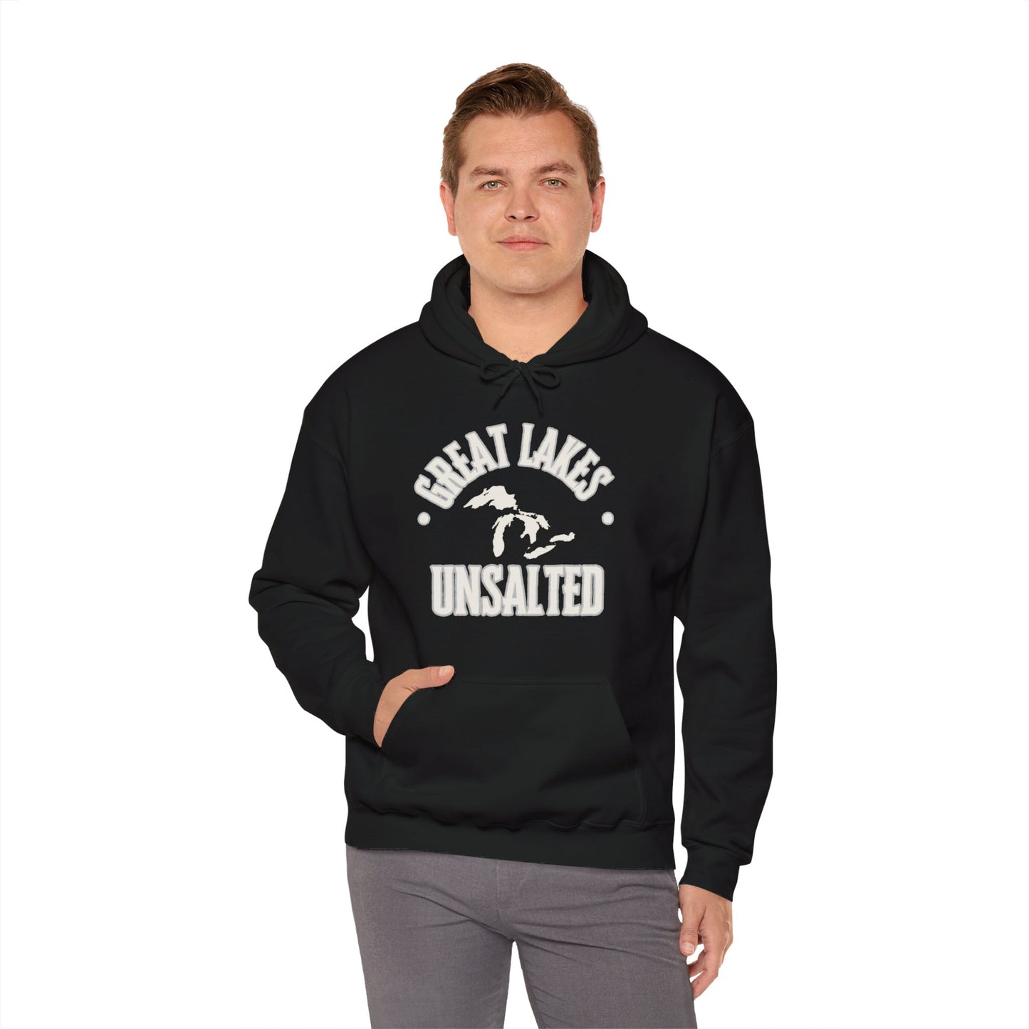 Great Lakes Unsalted Hoodie, Great Lakes Sweatshirt, Boating Hoodie, Camping Hoodie, Beach Hoodie, Gift For Anyone