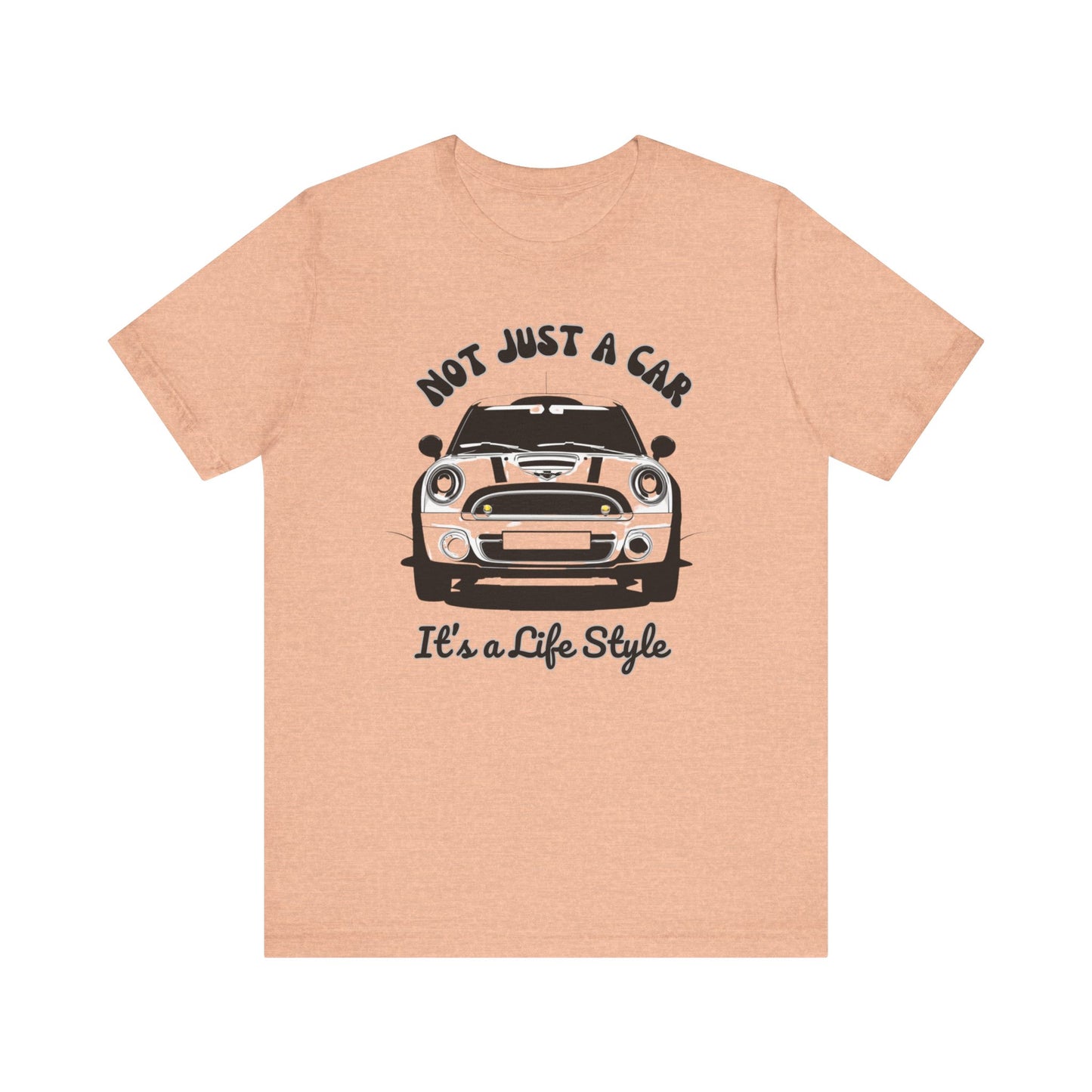Mini Cooper T-shirt, Mini Cooper Tee, Not Just A Car It's A Lifestyle, Retro Mini Cooper Shirt