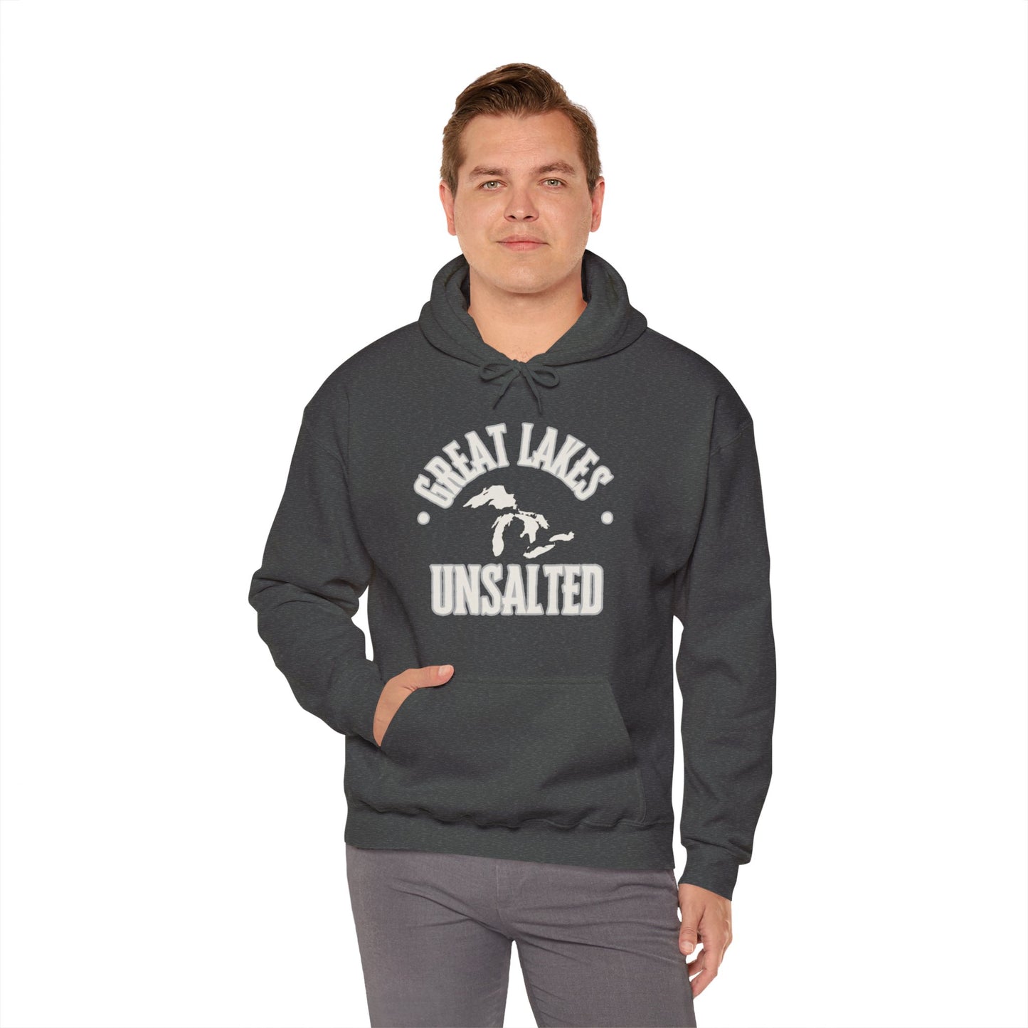 Great Lakes Unsalted Hoodie, Great Lakes Sweatshirt, Boating Hoodie, Camping Hoodie, Beach Hoodie, Gift For Anyone