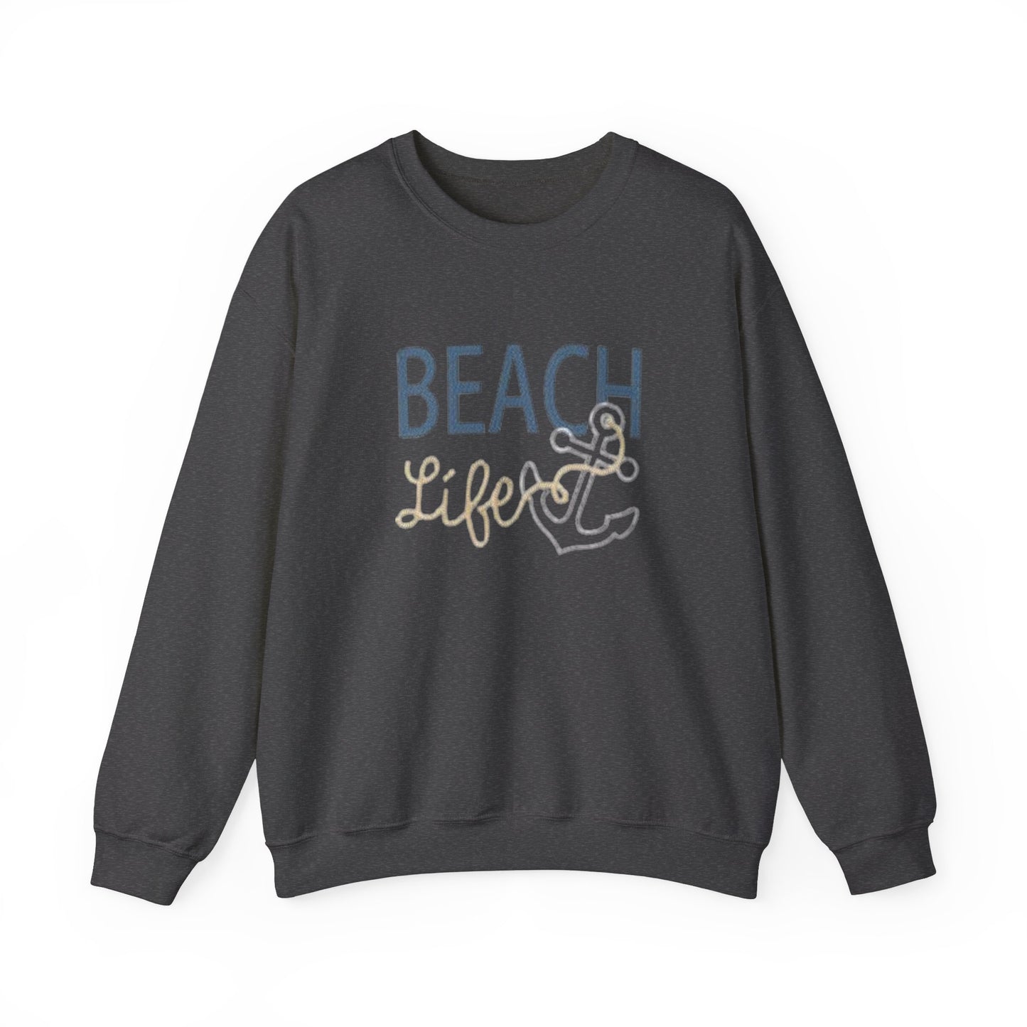 Beach Life Crewneck Sweatshirt, Nautical Sweatshirt, Boating Sweatshirt, Beach Sweatshirt, Unisex Sweatshirt