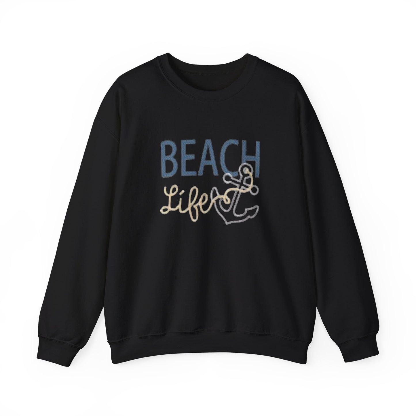 Beach Life Crewneck Sweatshirt, Nautical Sweatshirt, Boating Sweatshirt, Beach Sweatshirt, Unisex Sweatshirt