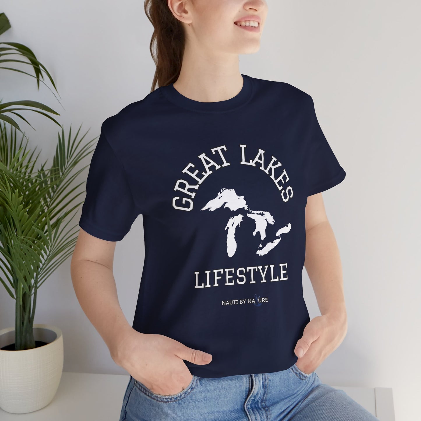 Great Lakes T-shirt Nauti By Nature Tee