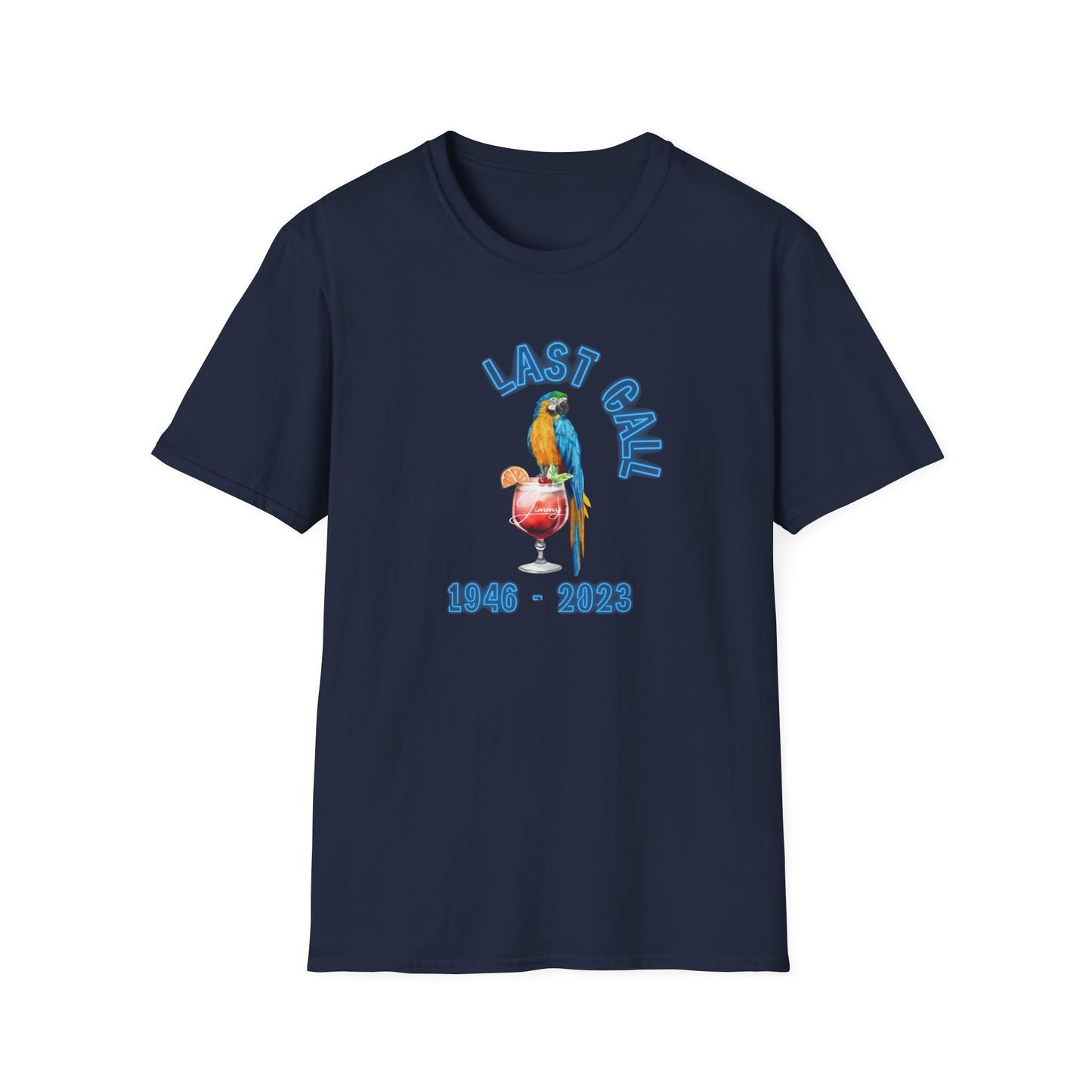 Last Call Jimmy Buffett Tribute T-shirt