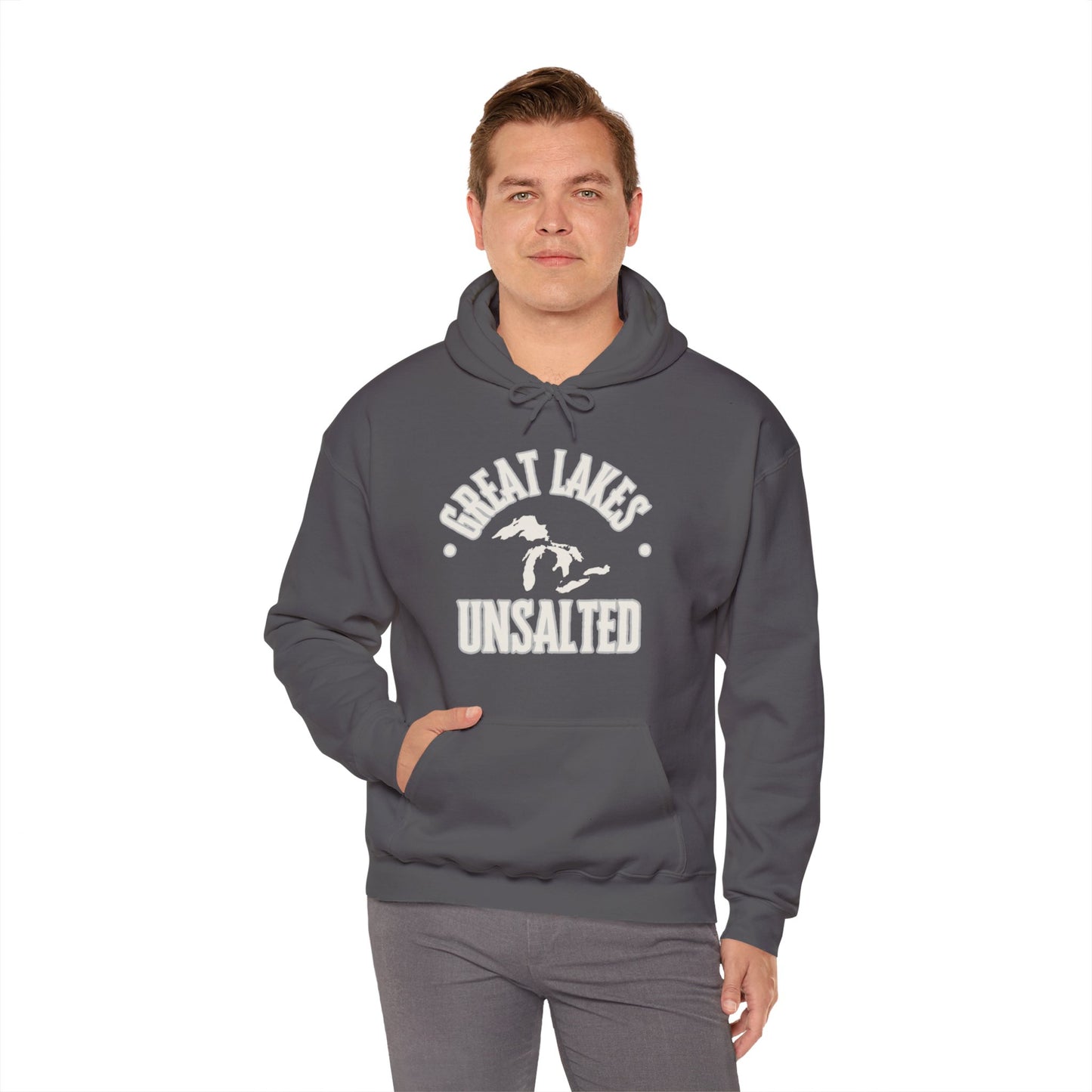 Great Lakes Unsalted Hoodie, Great Lakes Sweatshirt, Boating Hoodie, Camping Hoodie, Beach Hoodie, Gift For Anyone