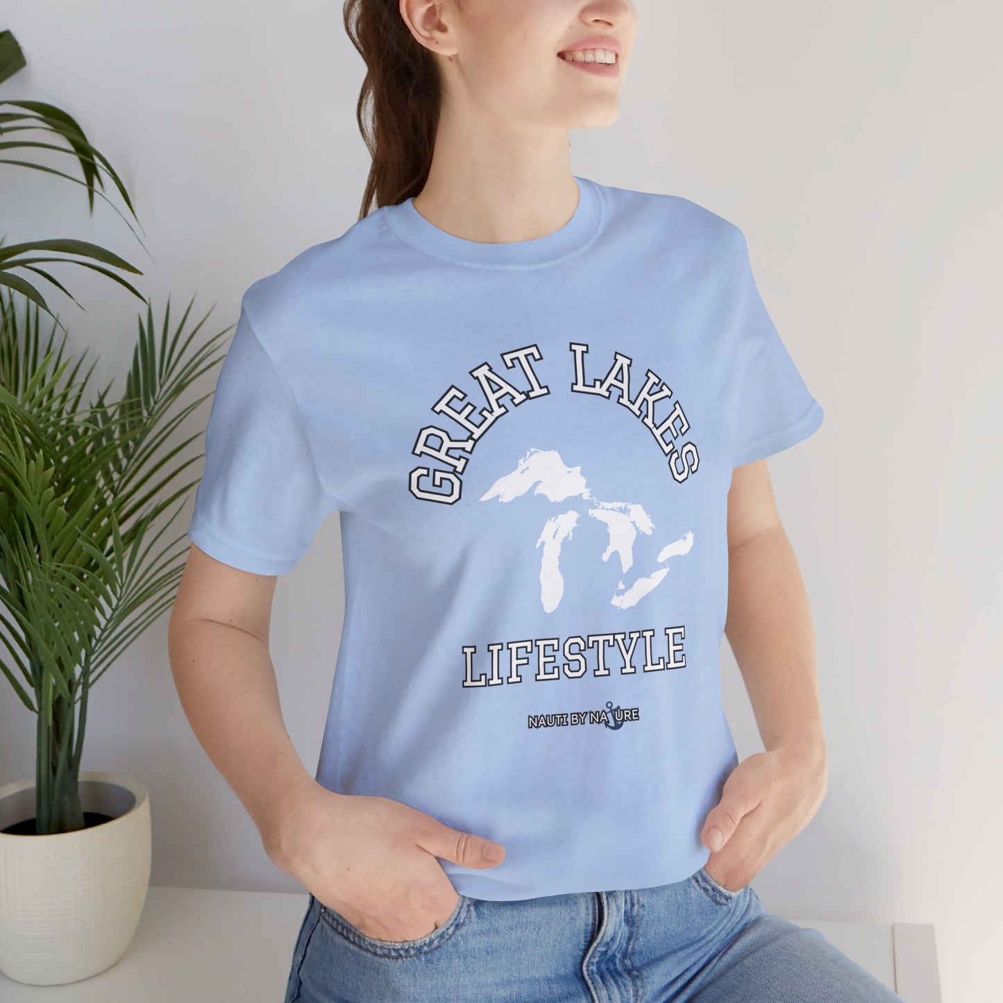 Great Lakes T-shirt Nauti By Nature Tee