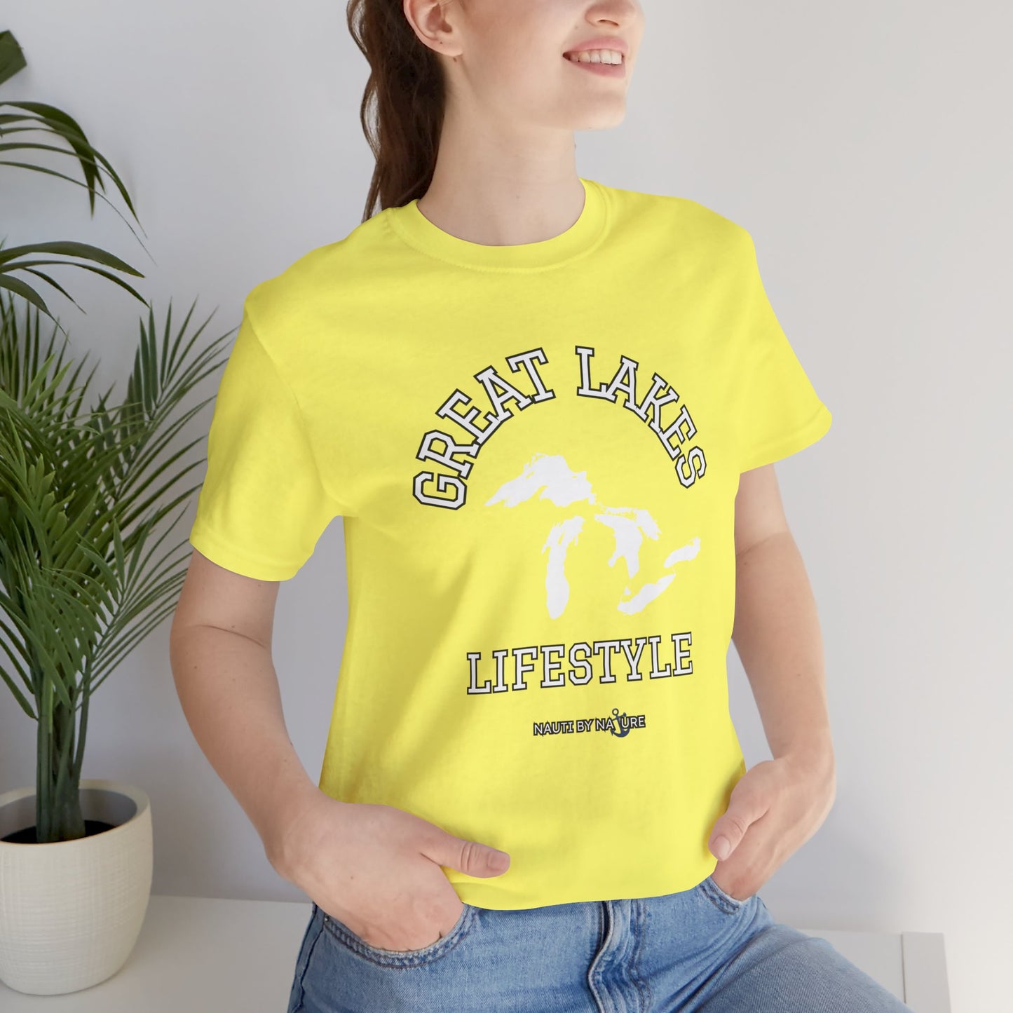 Great Lakes T-shirt Nauti By Nature Tee
