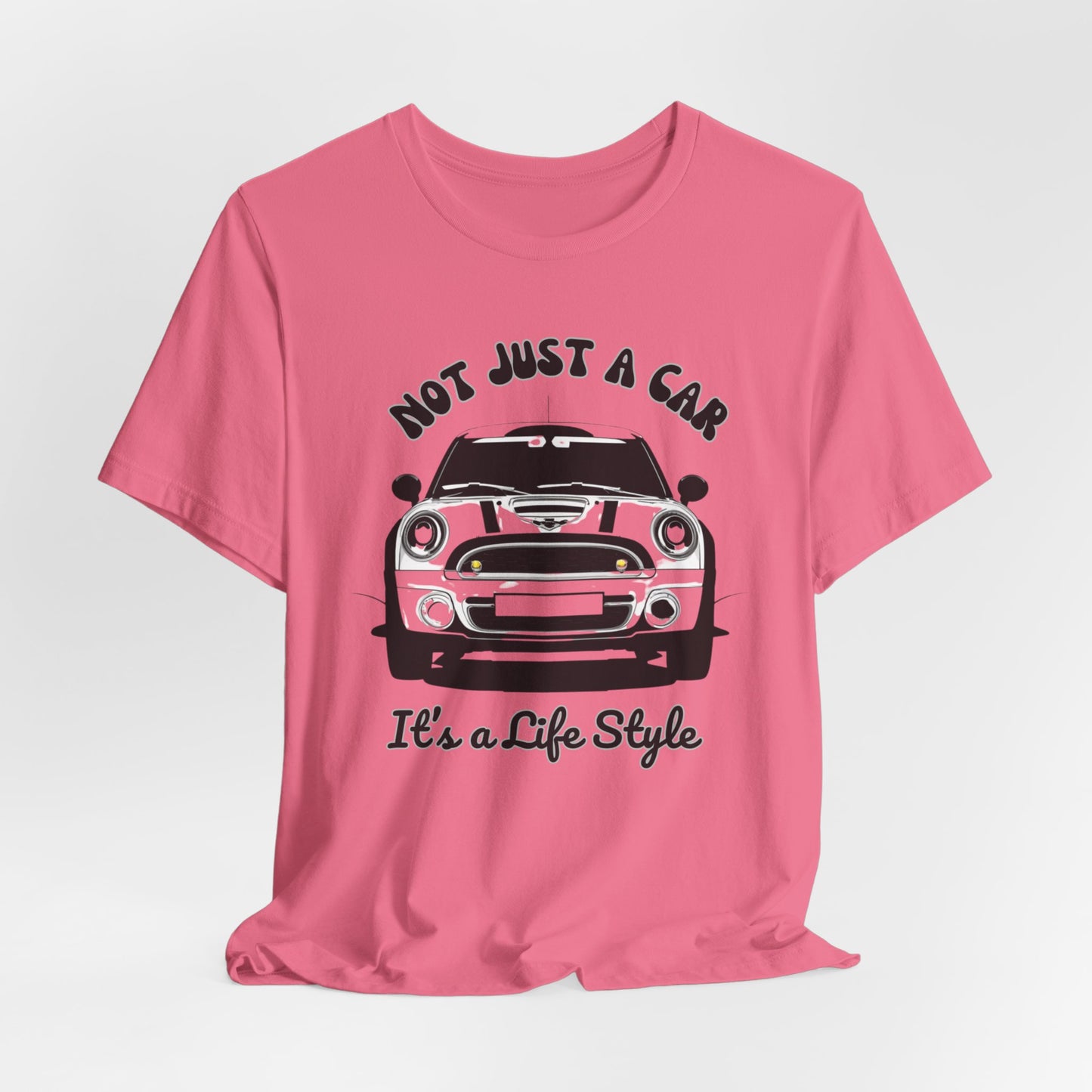 Mini Cooper T-shirt, Mini Cooper Tee, Not Just A Car It's A Lifestyle, Retro Mini Cooper Shirt