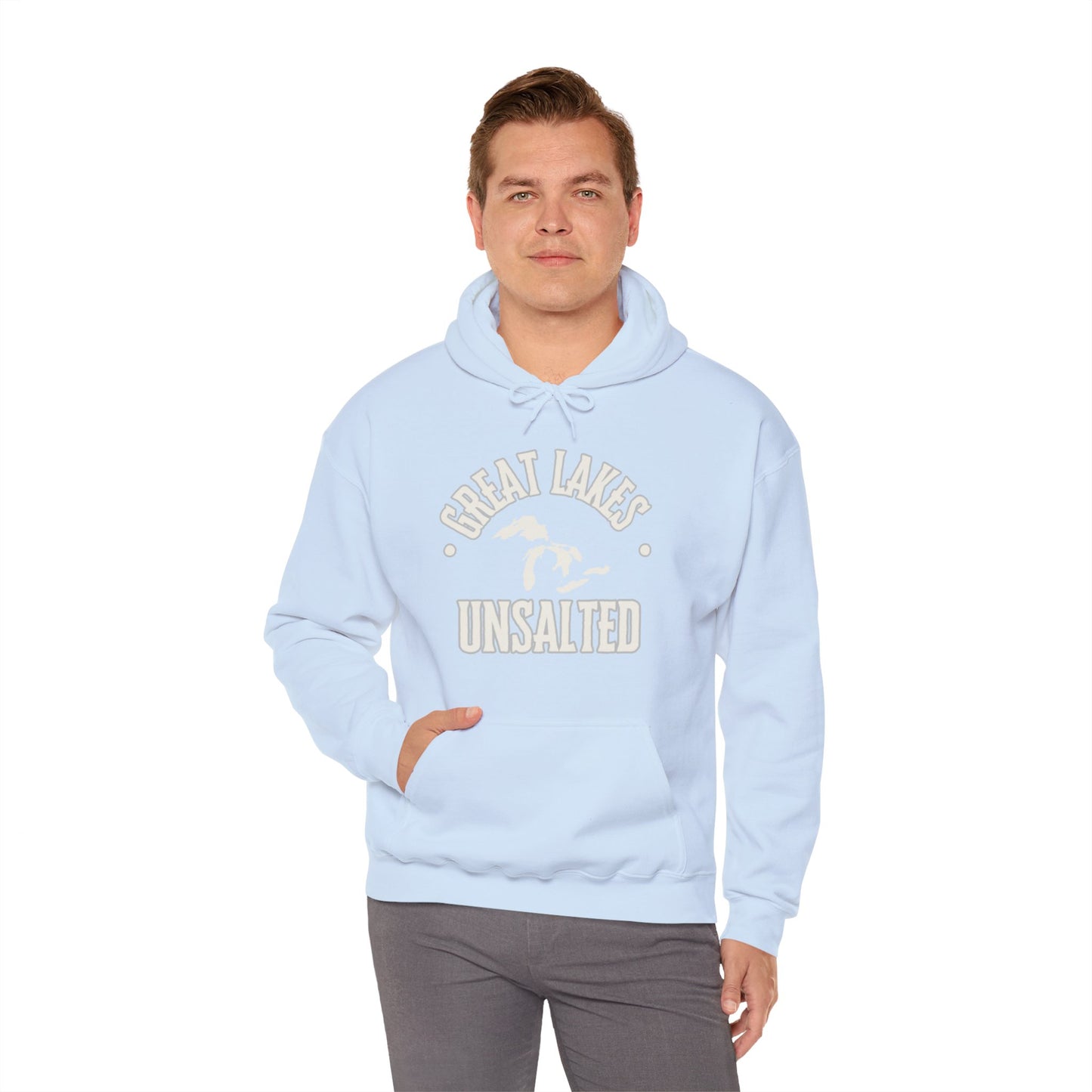 Great Lakes Unsalted Hoodie, Great Lakes Sweatshirt, Boating Hoodie, Camping Hoodie, Beach Hoodie, Gift For Anyone