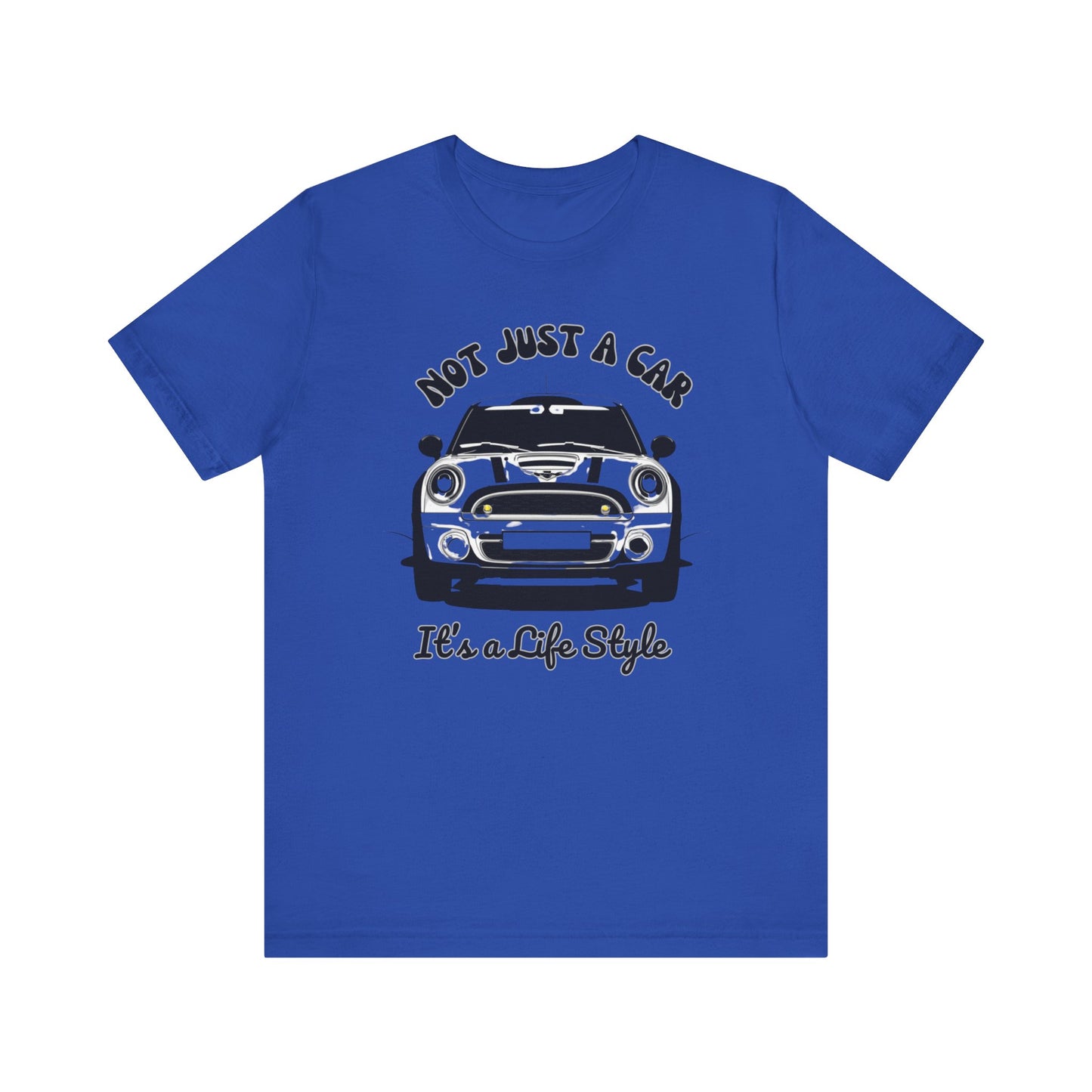 Mini Cooper T-shirt, Mini Cooper Tee, Not Just A Car It's A Lifestyle, Retro Mini Cooper Shirt