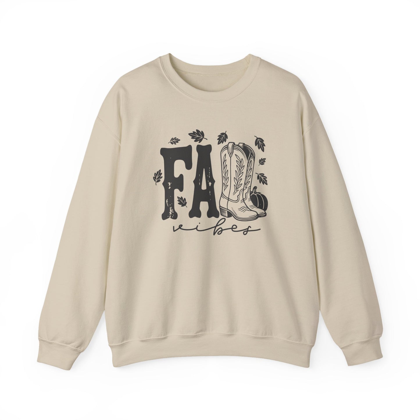 *Cozy Fall Vibes Sweatshirt - Unisex Crewneck, Autumn Apparel, Seasonal Gift, Layering Piece, Thanksgiving Outfit