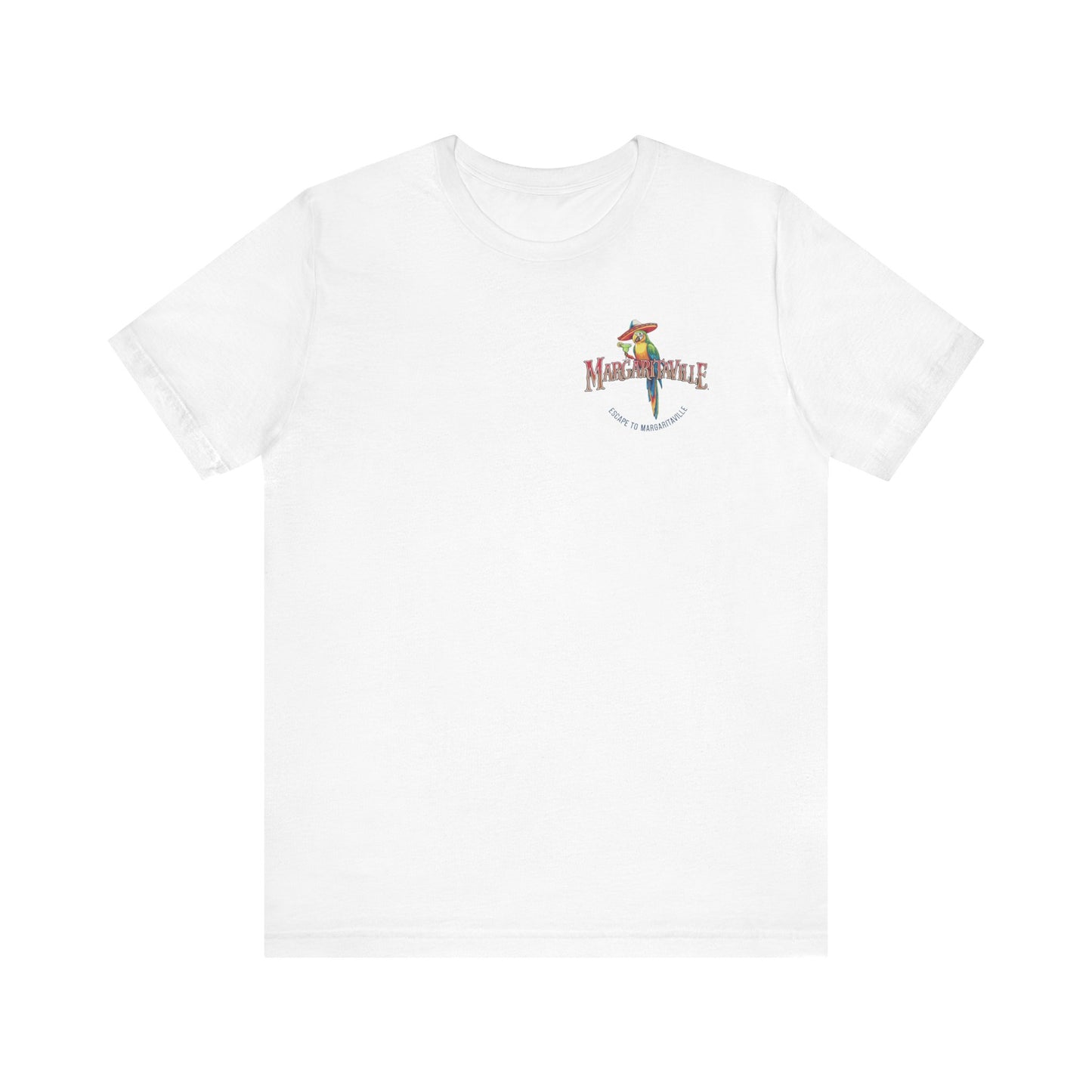 Margaritaville T-shirt The Ultimate Beach Party Design on Back
