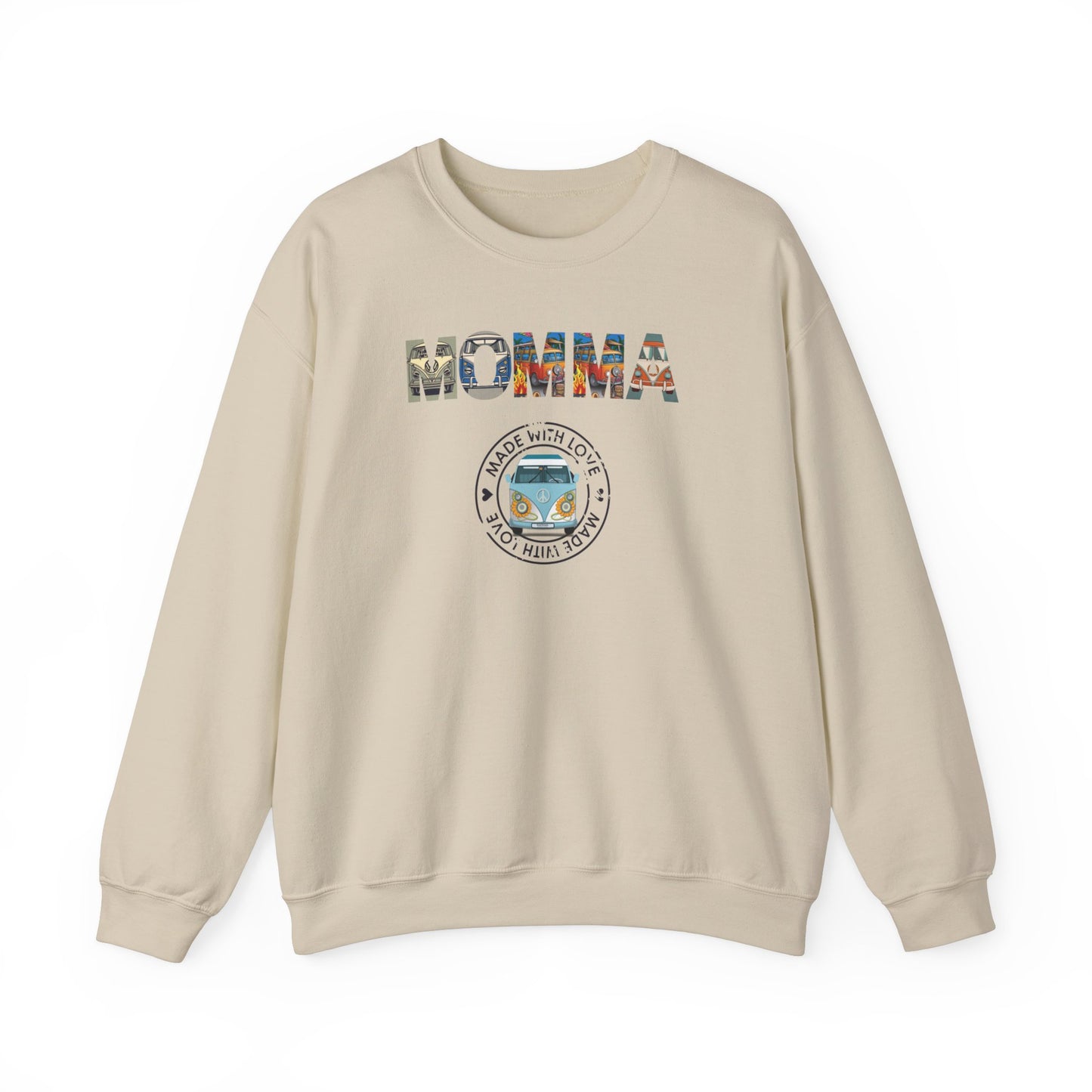 VW Bus Momma Shirt Momma Sweatshirt Love Bus Made With Love