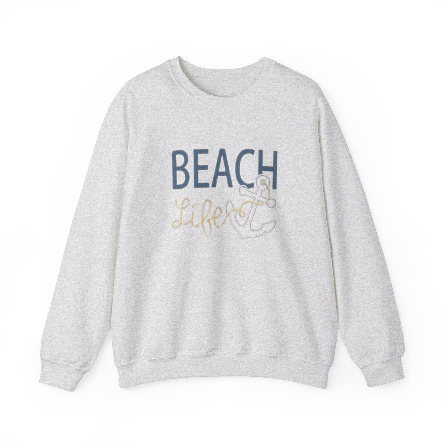 Beach Life Crewneck Sweatshirt, Nautical Sweatshirt, Boating Sweatshirt, Beach Sweatshirt, Unisex Sweatshirt