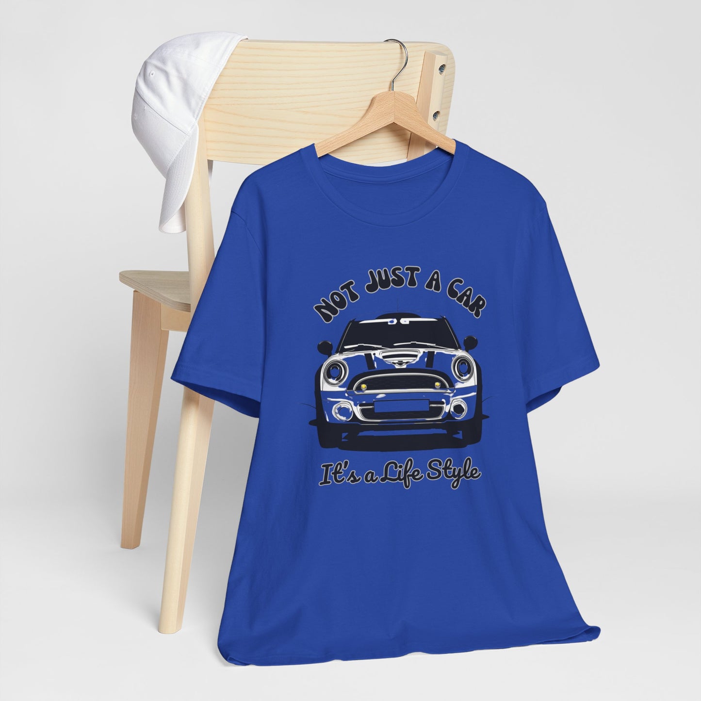 Mini Cooper T-shirt, Mini Cooper Tee, Not Just A Car It's A Lifestyle, Retro Mini Cooper Shirt