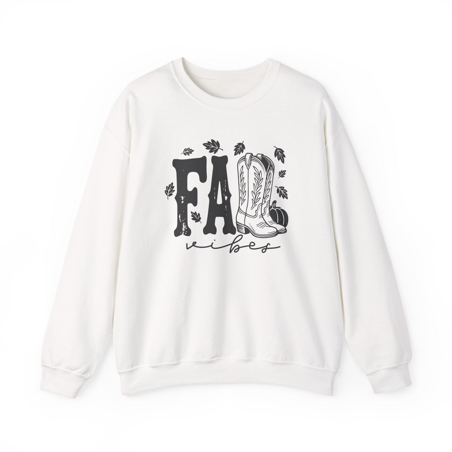 *Cozy Fall Vibes Sweatshirt - Unisex Crewneck, Autumn Apparel, Seasonal Gift, Layering Piece, Thanksgiving Outfit