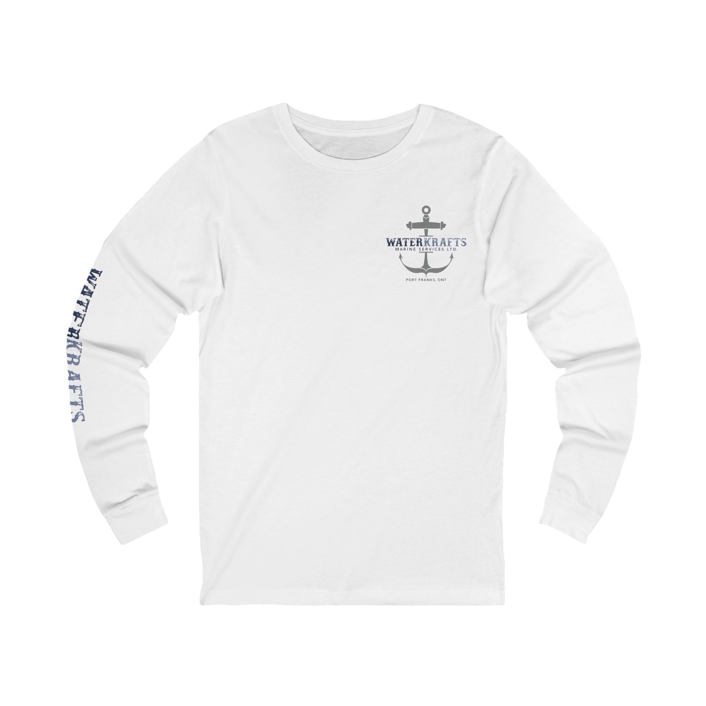 Waterkraft Marine Long Sleeve Tee With Design on Back