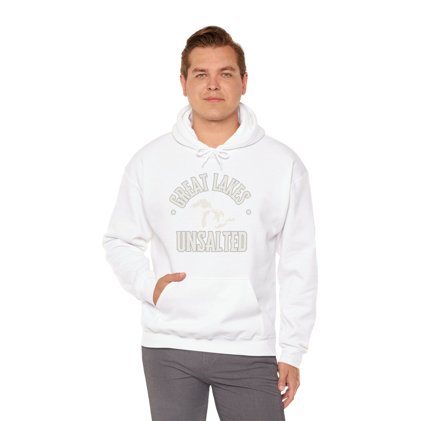 Great Lakes Unsalted Hoodie, Great Lakes Sweatshirt, Boating Hoodie, Camping Hoodie, Beach Hoodie, Gift For Anyone