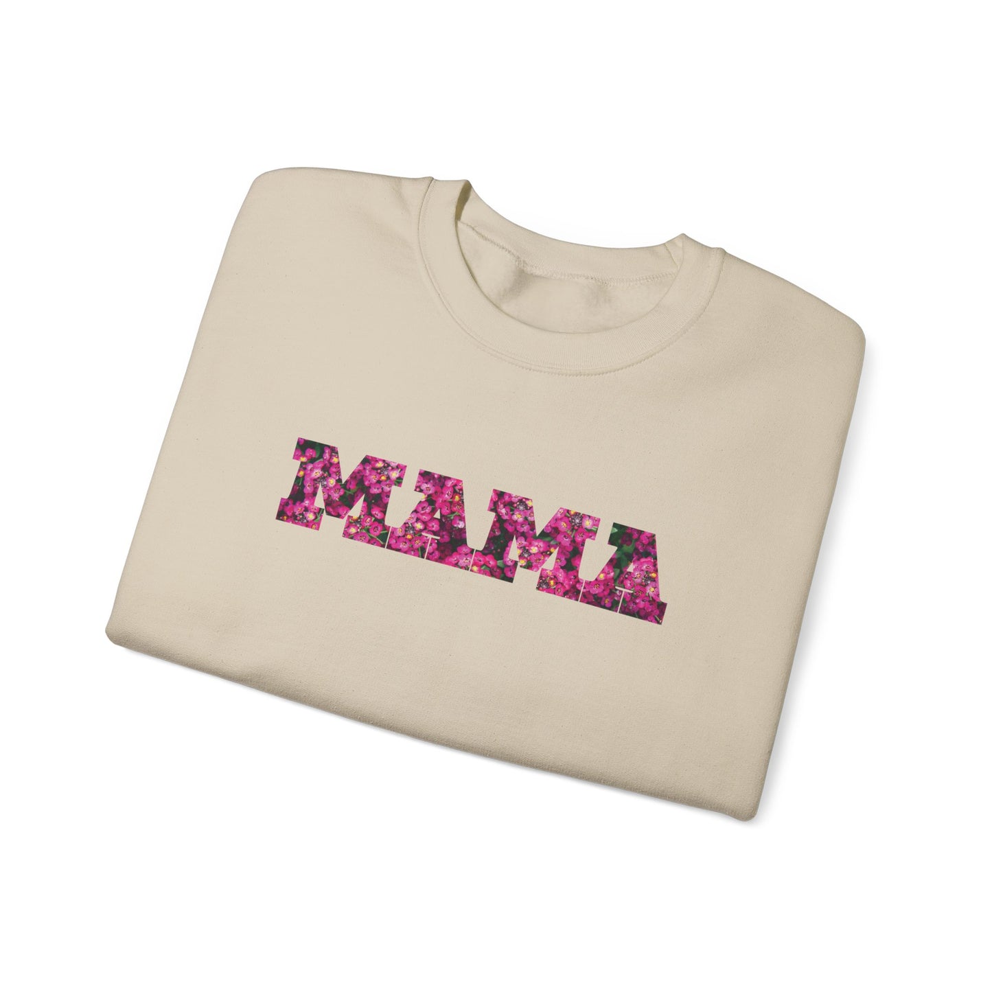 Mama Sweatshirt, Lilac Floral Design, Mom Shirt, Mother's Day Gift, Gift For Mom