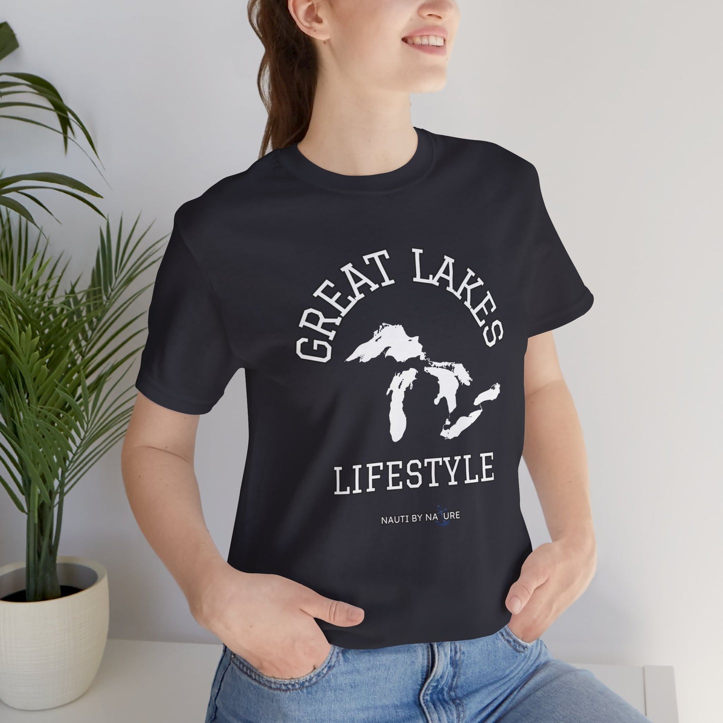 Great Lakes T-shirt Nauti By Nature Tee