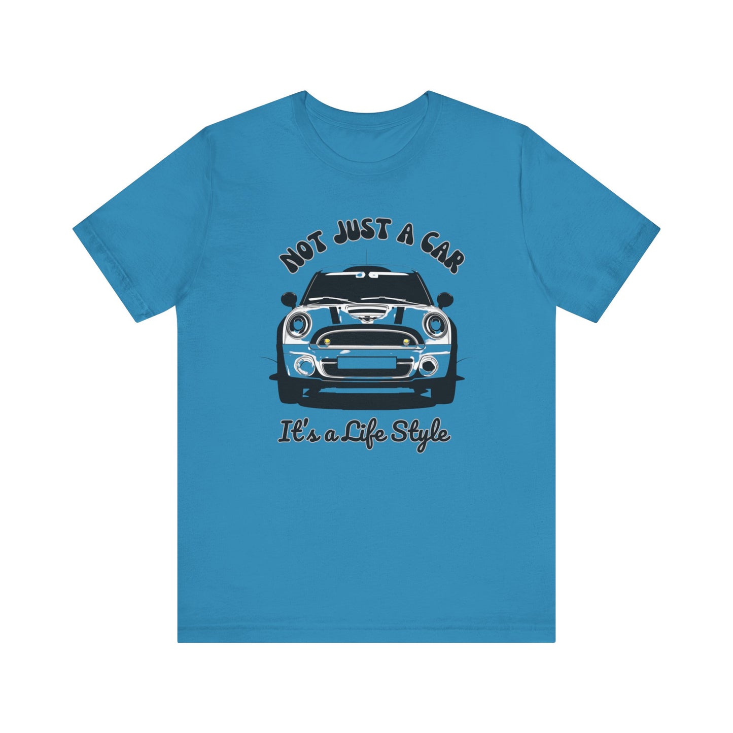 Mini Cooper T-shirt, Mini Cooper Tee, Not Just A Car It's A Lifestyle, Retro Mini Cooper Shirt