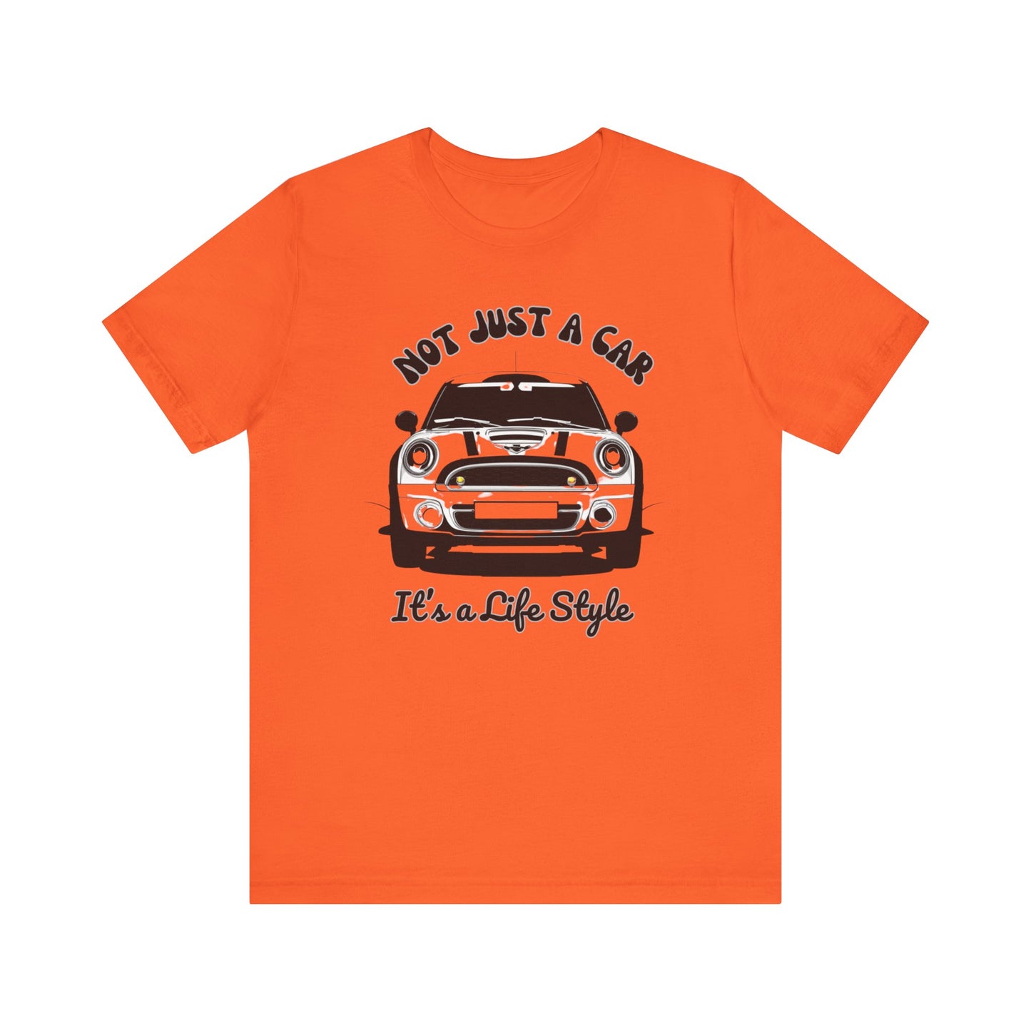Mini Cooper T-shirt, Mini Cooper Tee, Not Just A Car It's A Lifestyle, Retro Mini Cooper Shirt