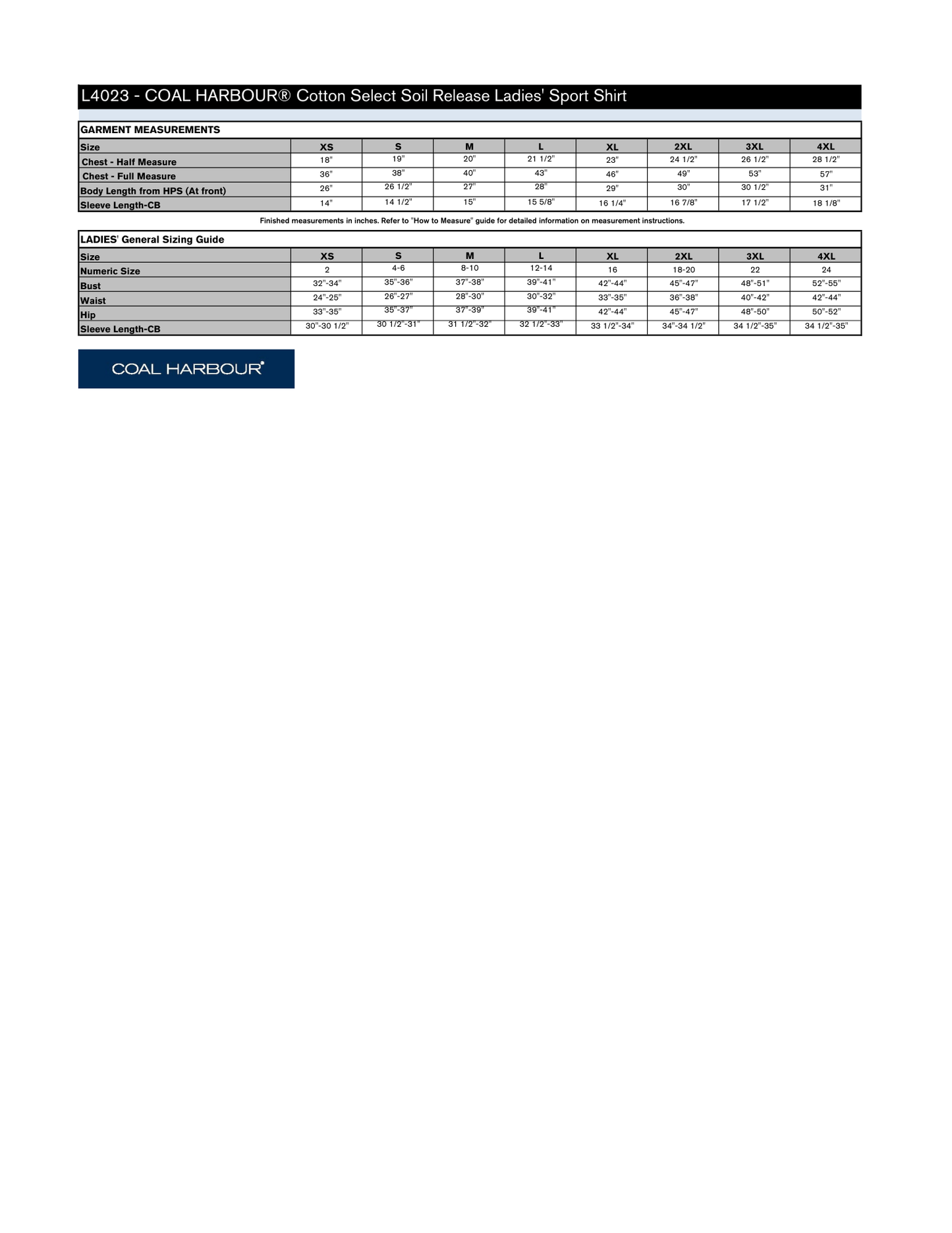 COAL HARBOUR L4023 COTTON