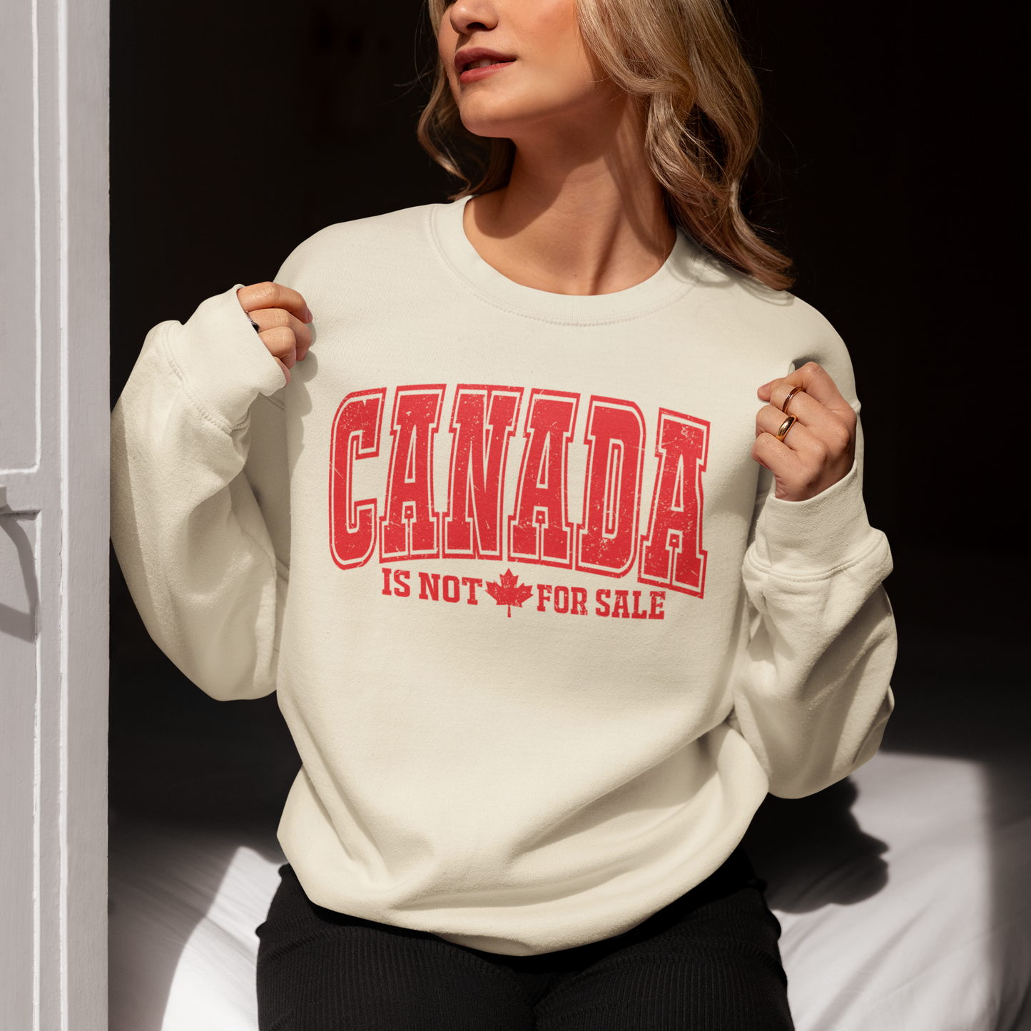 CANADA Not For Sale Sweatshirt