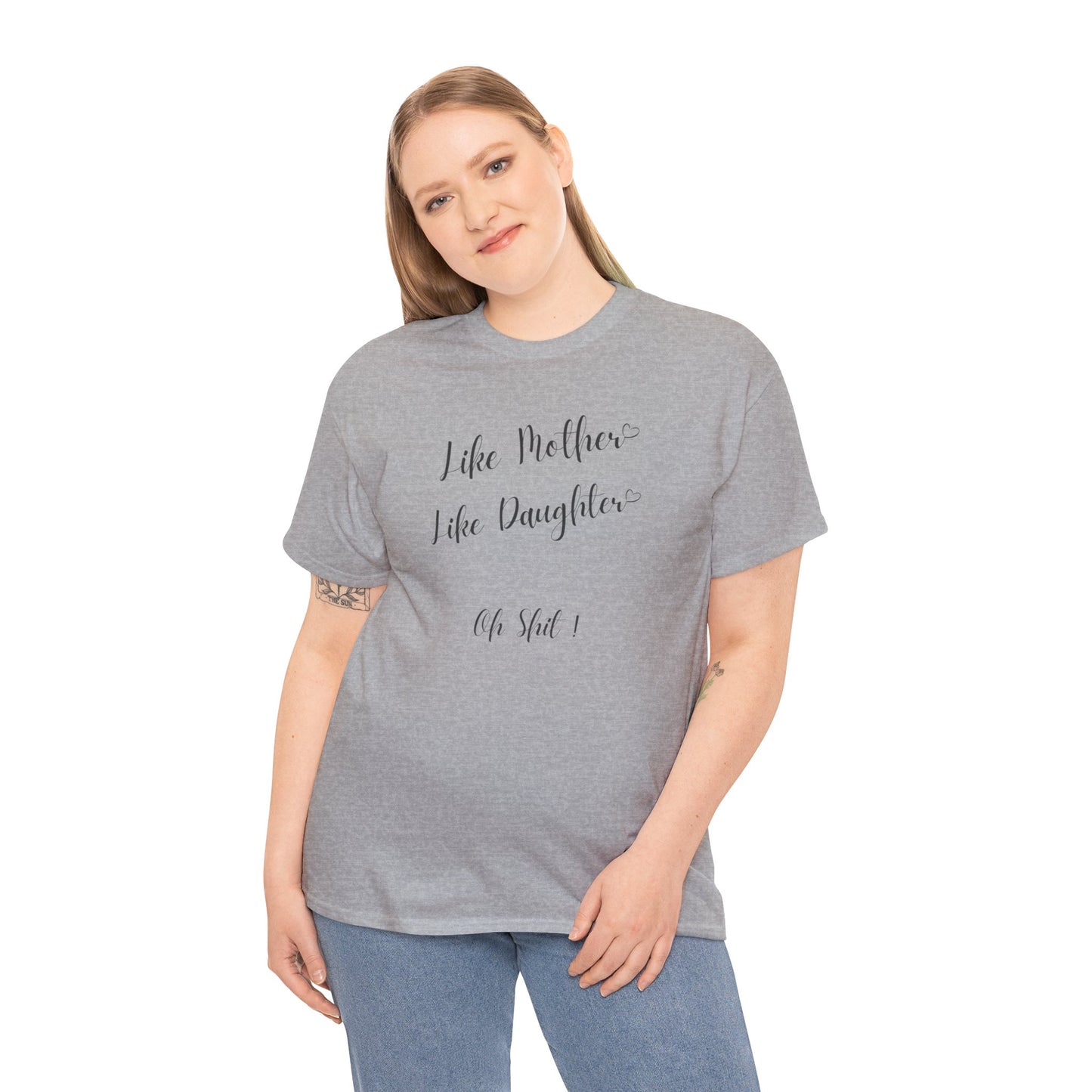 Mother's Day Shirt Mother Daughter T-shirt Like Mother Like Daughter Tee