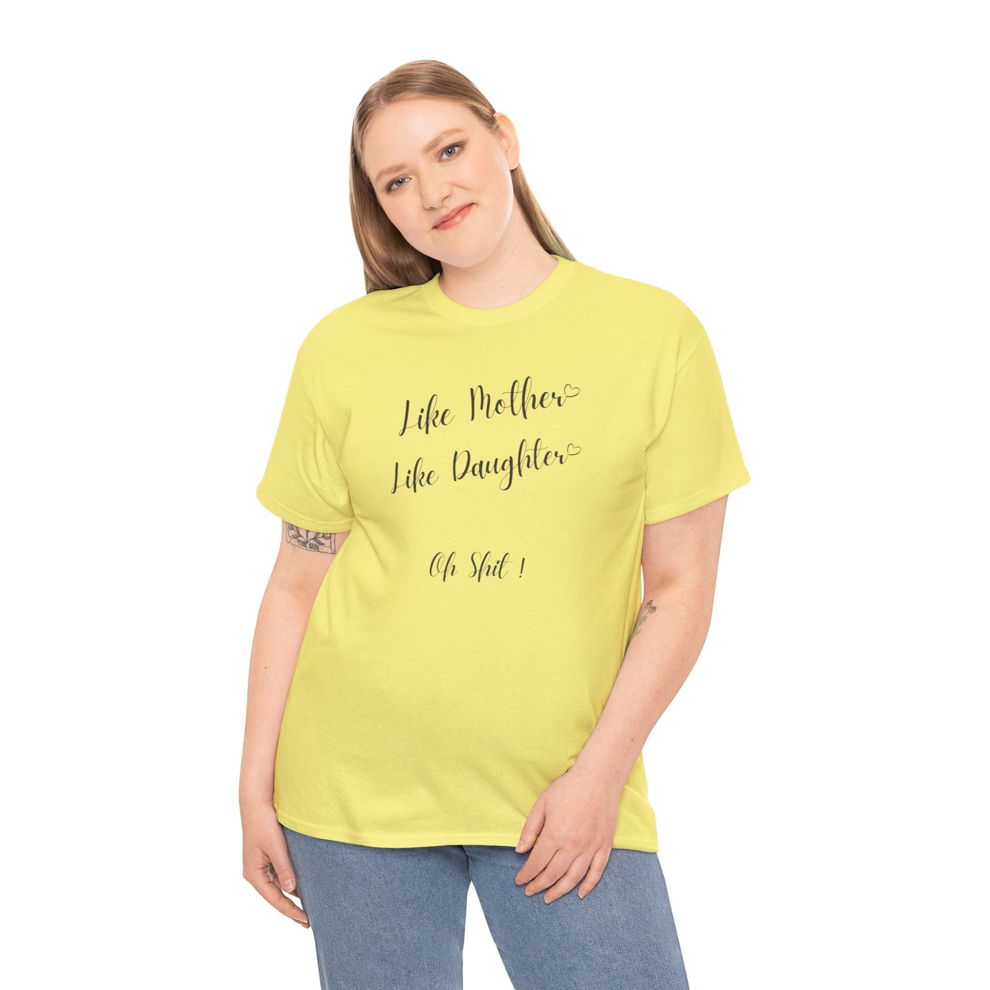 Mother's Day Shirt Mother Daughter T-shirt Like Mother Like Daughter Tee