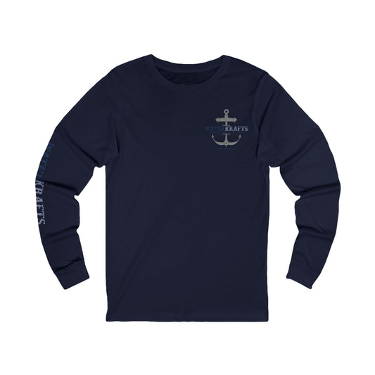 Waterkraft Marine Long Sleeve Tee With Design on Back