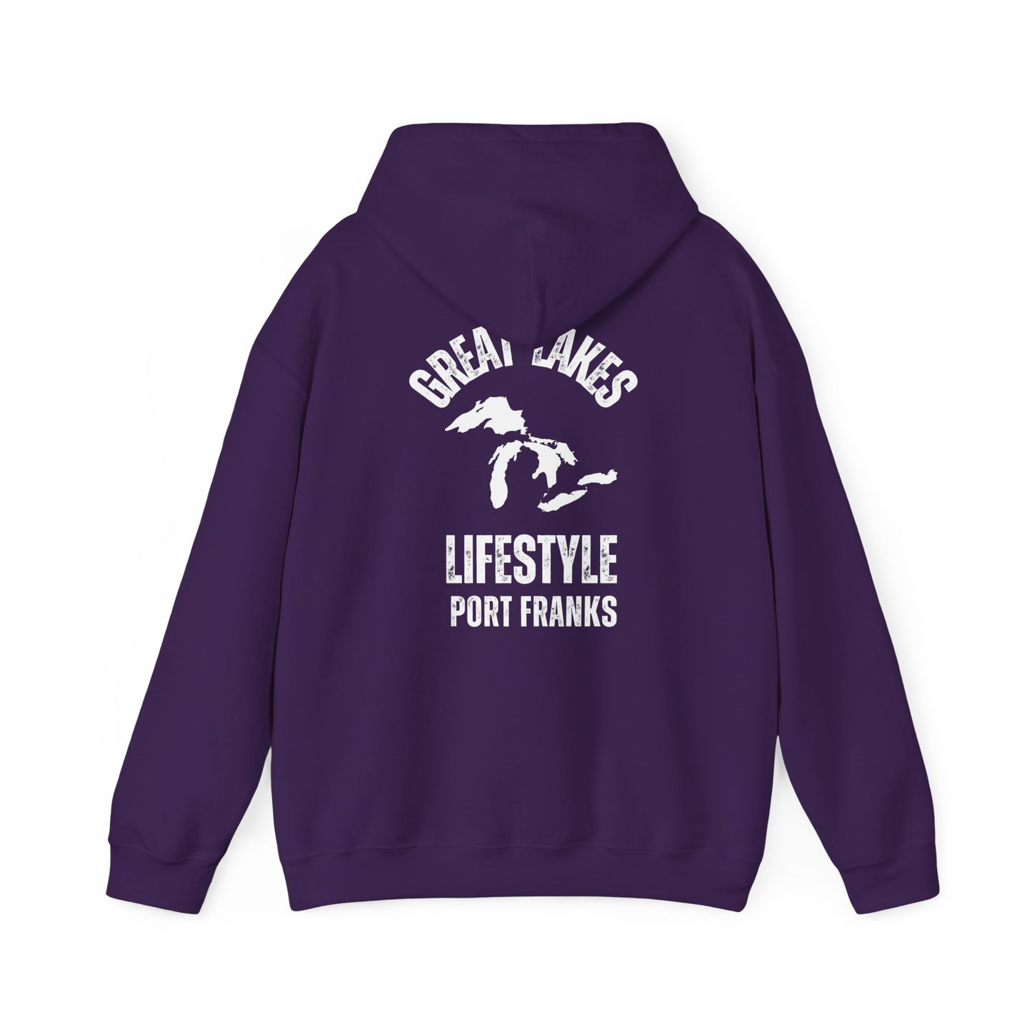 Great Lakes Lifestyle, Design on Back, Port Franks