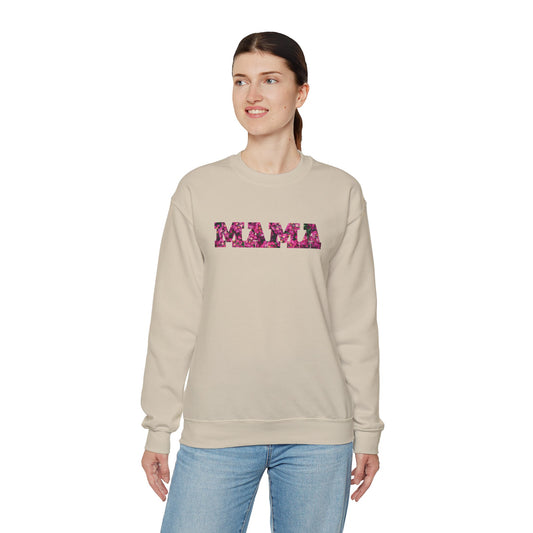 Mama Sweatshirt, Lilac Floral Design, Mom Shirt, Mother's Day Gift, Gift For Mom