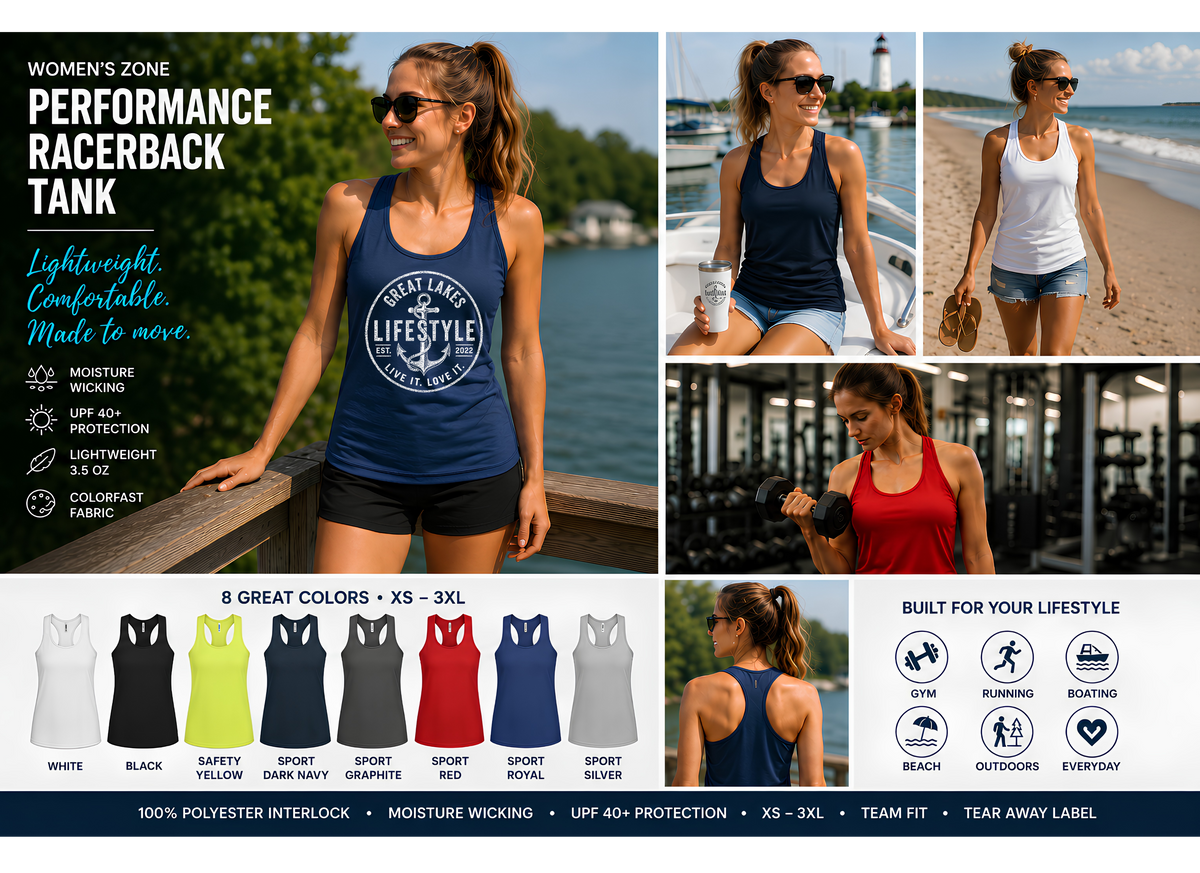 Women’s Zone Performance Racerback Tank