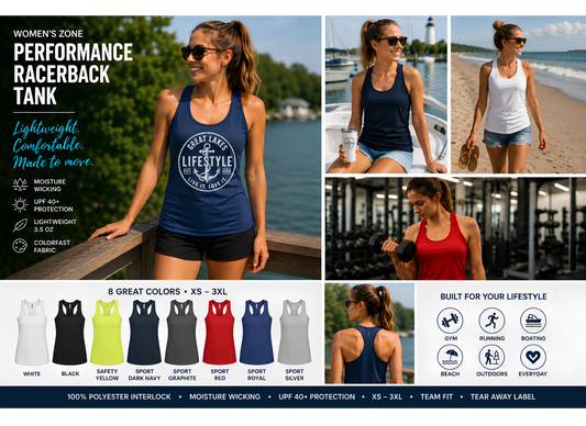 Women’s Zone Performance Racerback Tank