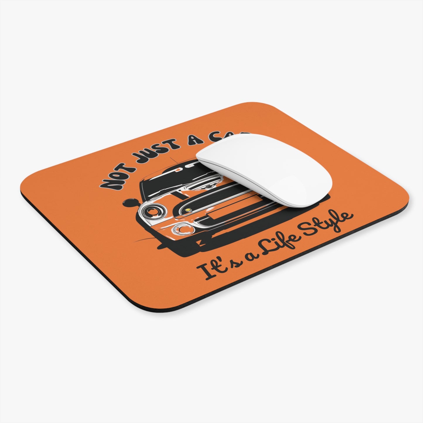 Mini Cooper Mouse Pad, Retro Mini Cooper Design, Office Mouse Pad, Gift For Mini Cooper Lover