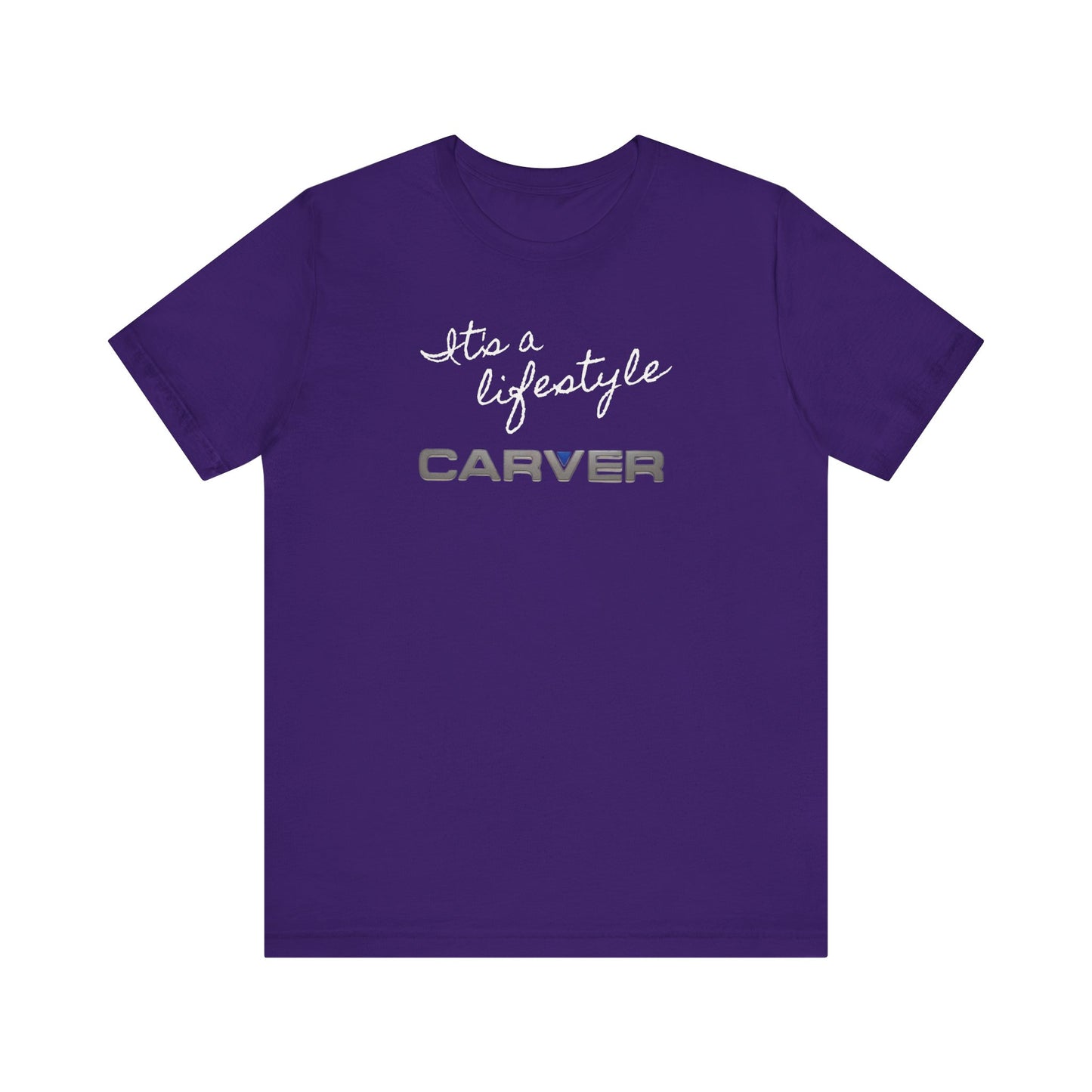 Carver Boating T-Shirt, It's A Lifestyle Carver Shirt, Boating Nautical T-Shirt, Unisex T-shirt.