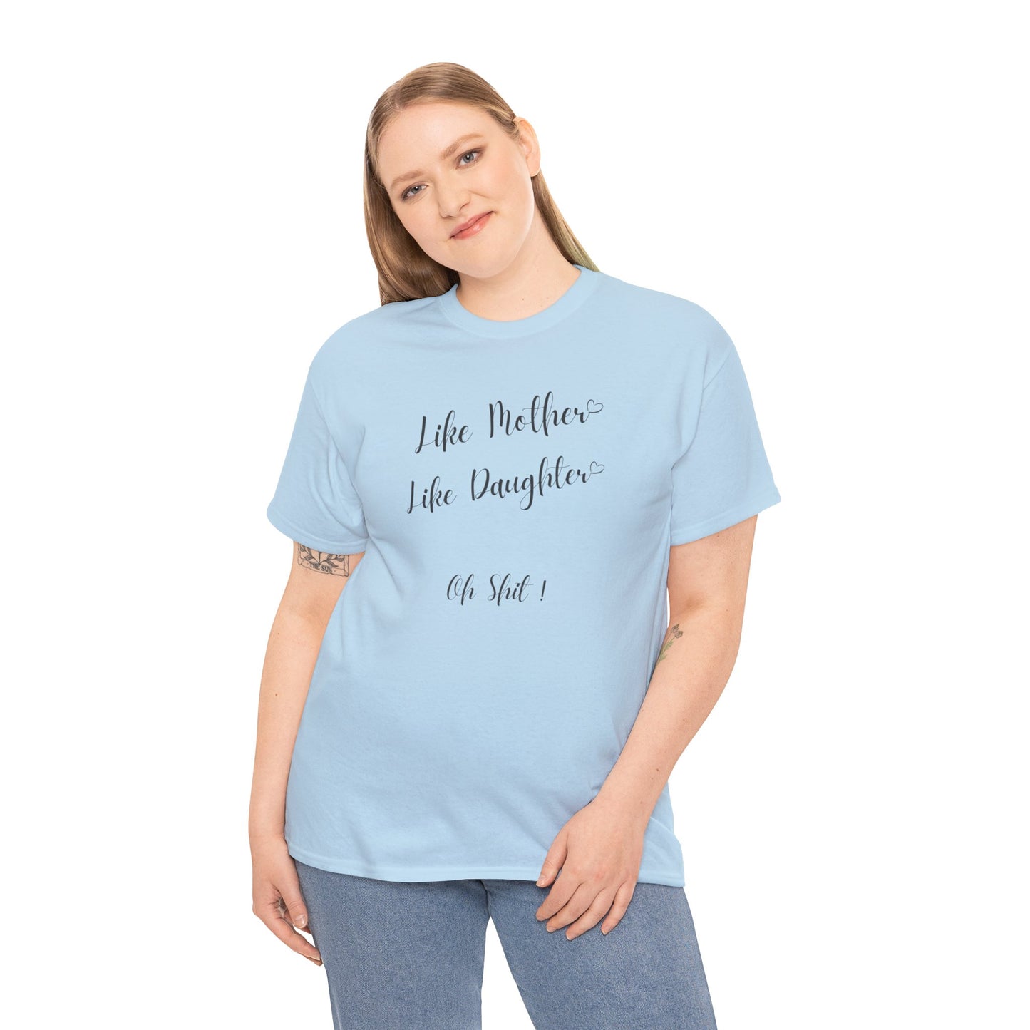 Mother's Day Shirt Mother Daughter T-shirt Like Mother Like Daughter Tee