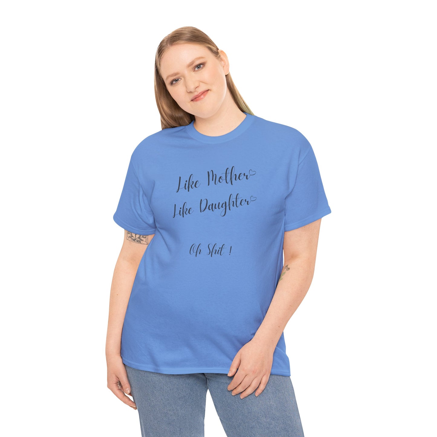 Mother's Day Shirt Mother Daughter T-shirt Like Mother Like Daughter Tee