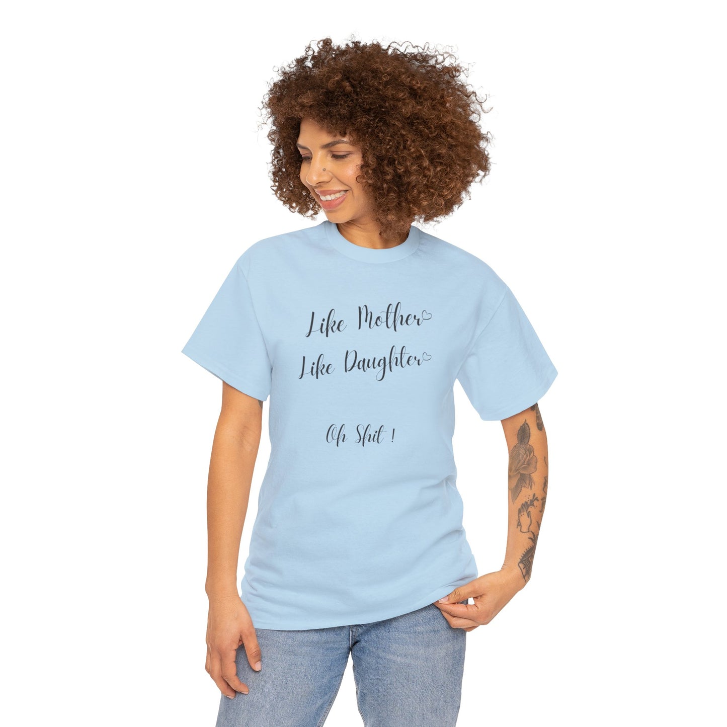 Mother's Day Shirt Mother Daughter T-shirt Like Mother Like Daughter Tee