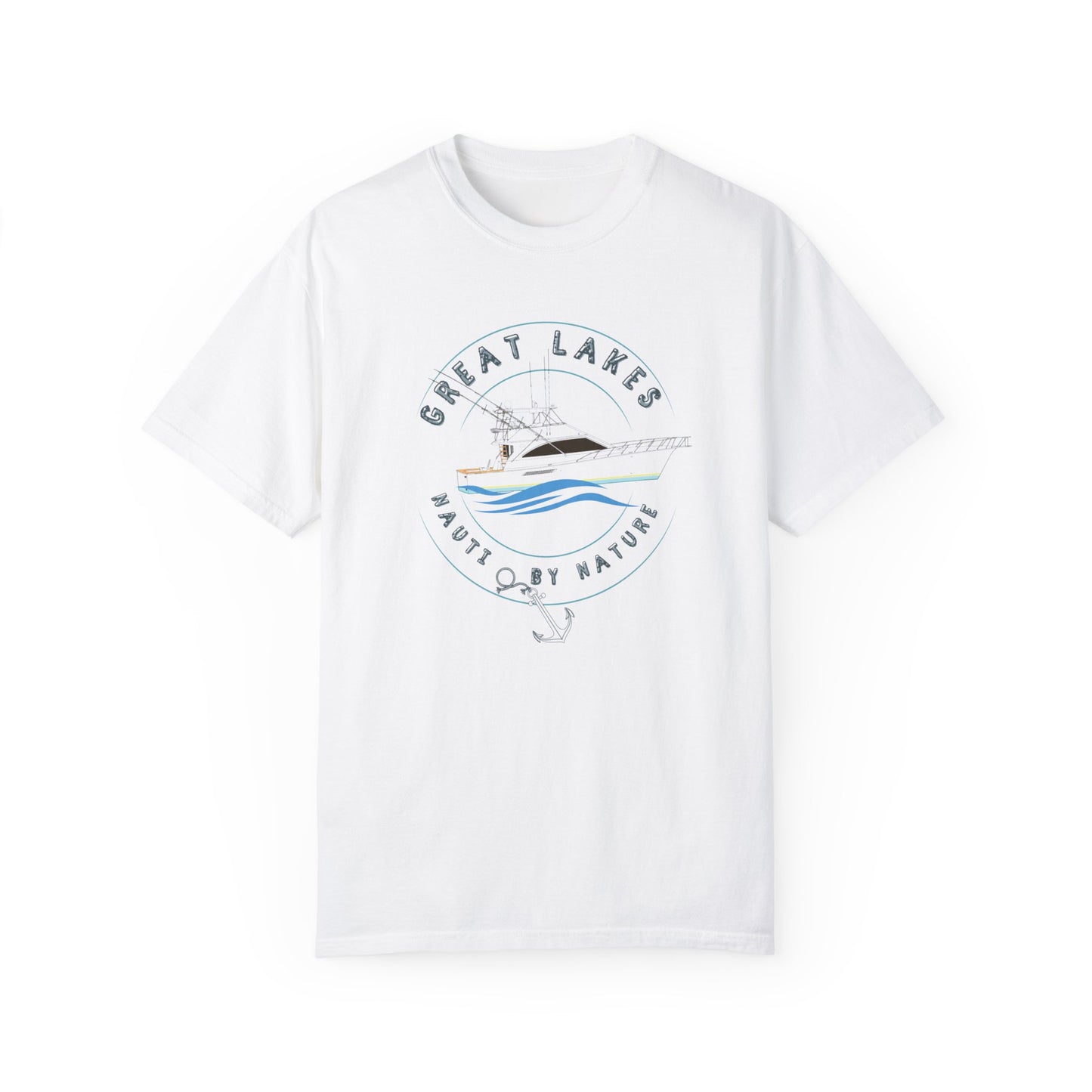 Great Lakes Nauti By Nature Sportfishing T-shirt