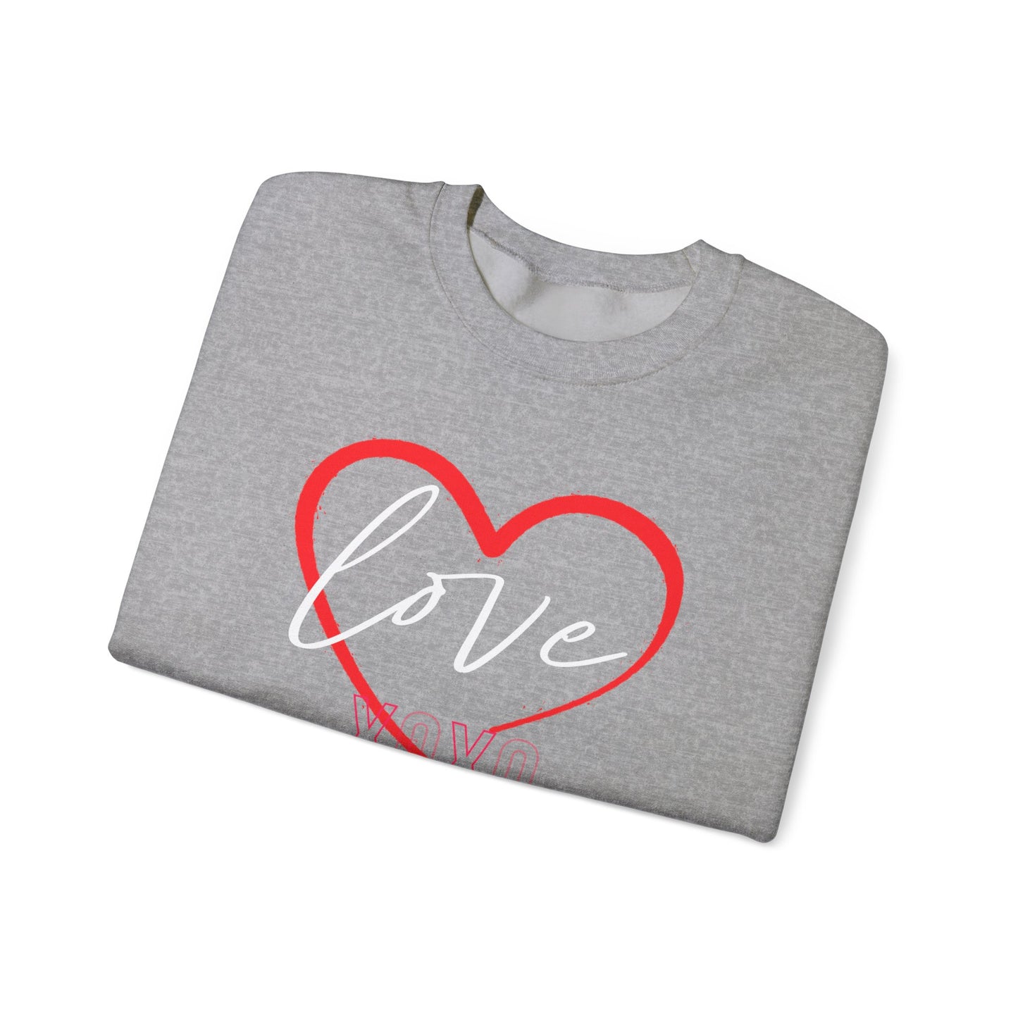 Valentine's Day Sweatshirt Cozy Love Heart Sweatshirt Love You Valentine's Day Gift