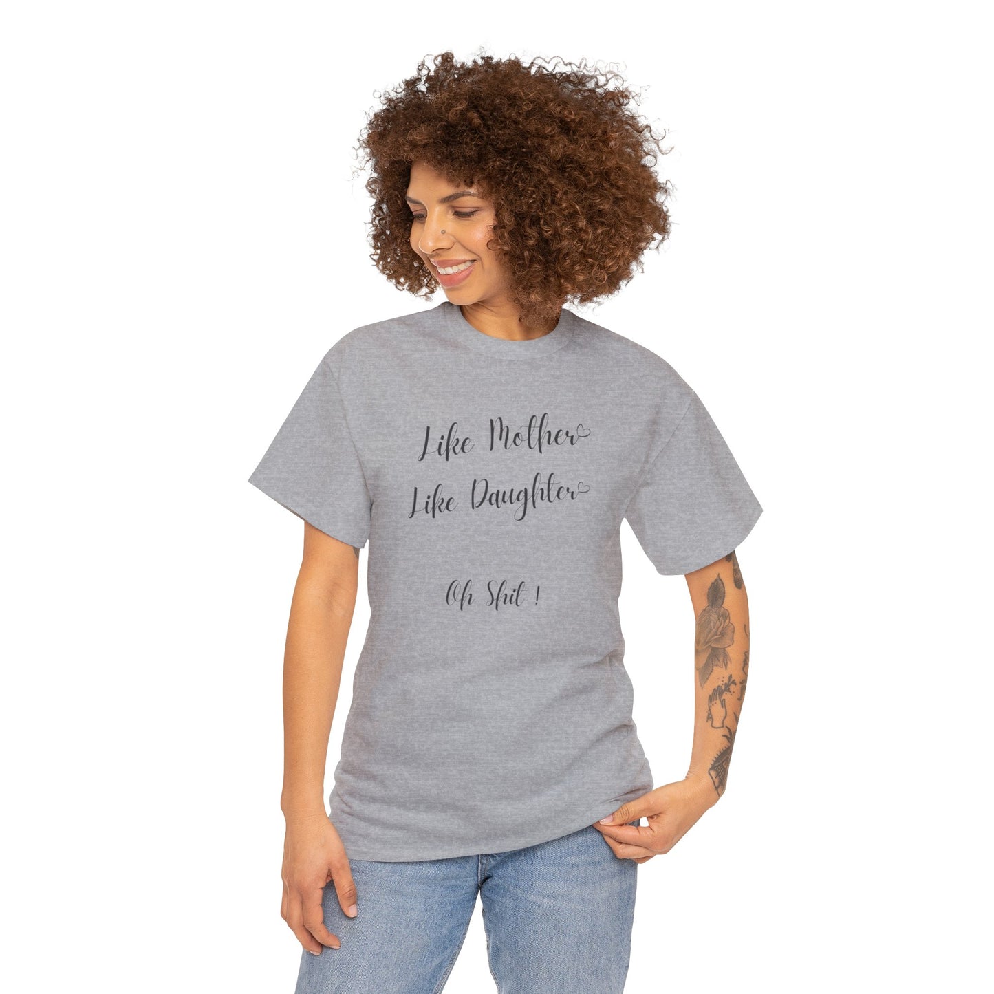 Mother's Day Shirt Mother Daughter T-shirt Like Mother Like Daughter Tee