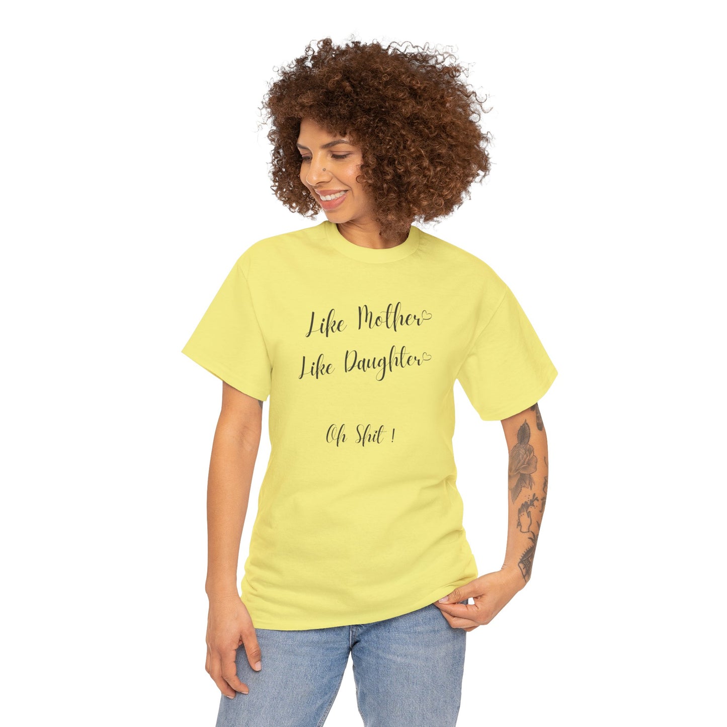 Mother's Day Shirt Mother Daughter T-shirt Like Mother Like Daughter Tee