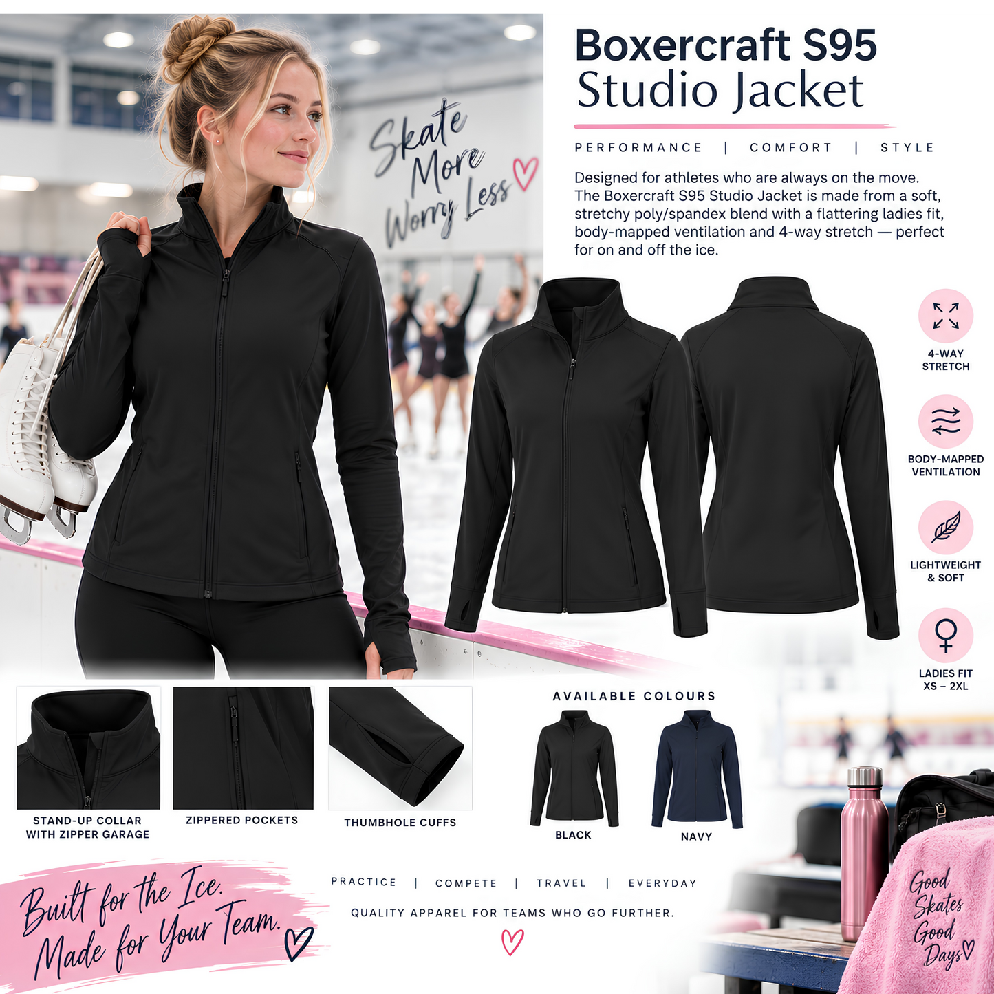 Boxercraft S95 Ladies Studio Jacket