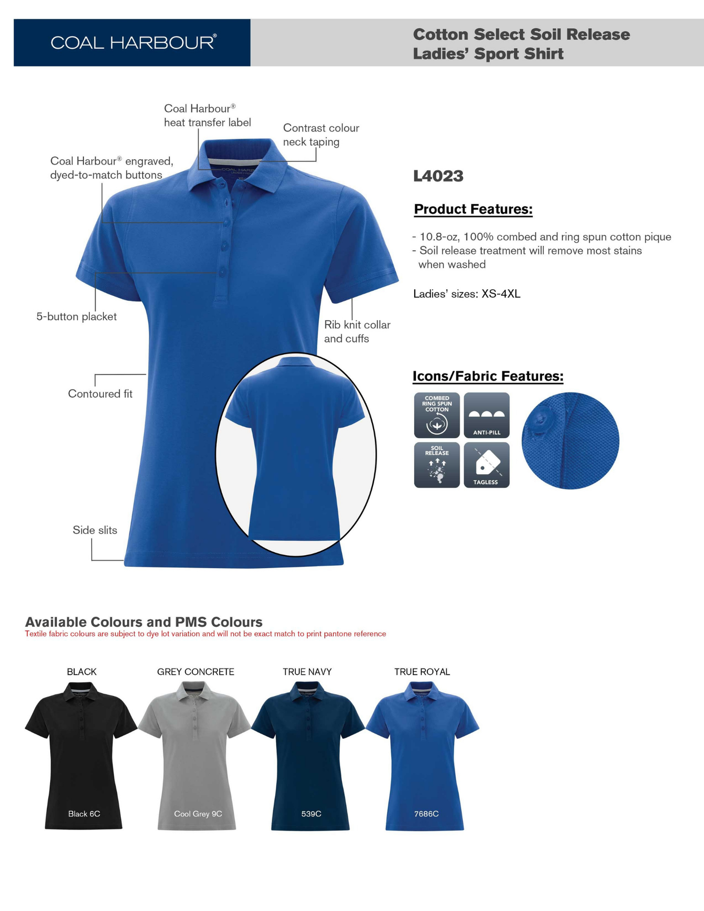 COAL HARBOUR L4023 COTTON