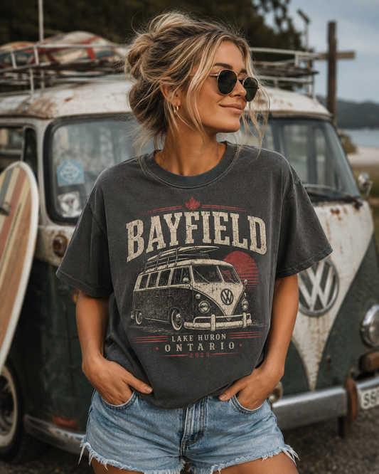 Bayfield Volksfest – Lake Huron Road Trip Tee | Comfort Colors
