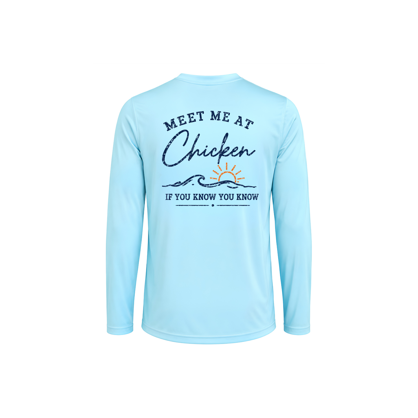 Meet Me at Chicken – Port Franks Performance Long Sleeve