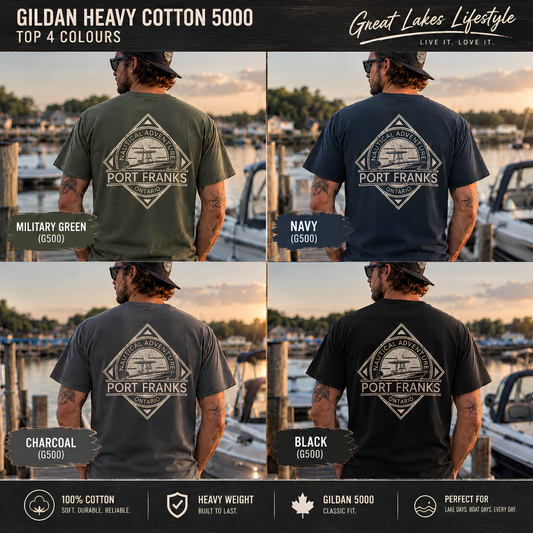 Port Franks Nautical Adventure Tee – Great Lakes Lifestyle