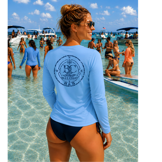 Blue Coast Lifestyle B&B Long Sleeve Performance Shirt