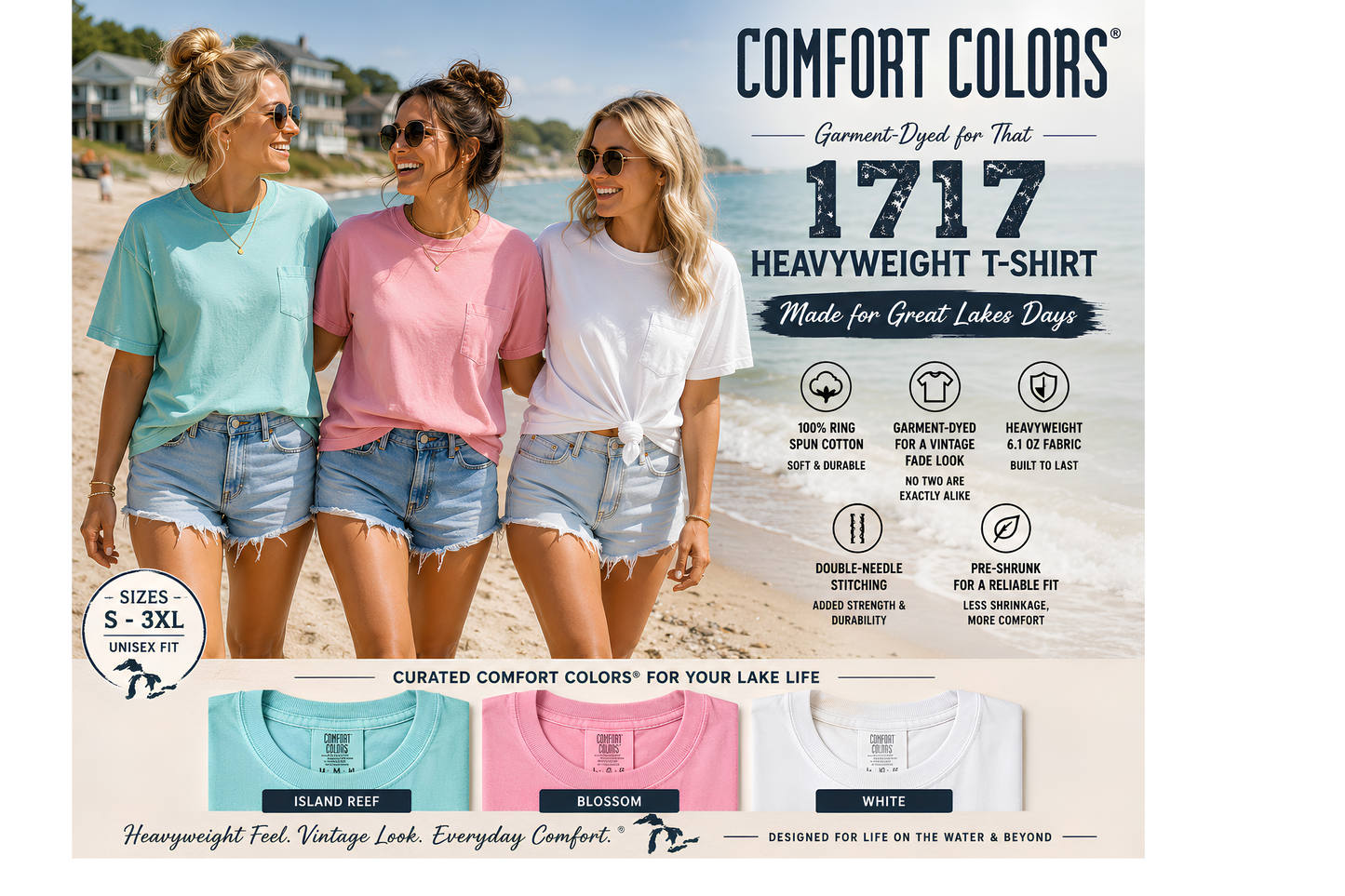 Comfort Colors® 1717 Heavyweight T-Shirt